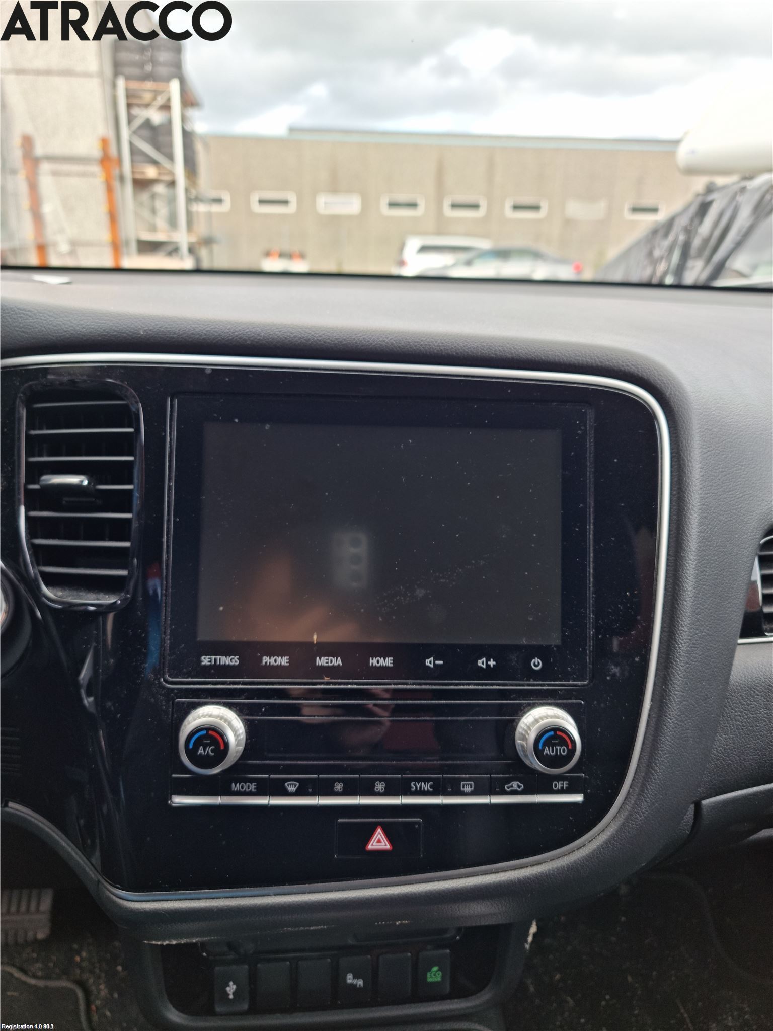 Mitsubishi OUTLANDER 13-21 Varme Ac Betjening-Display