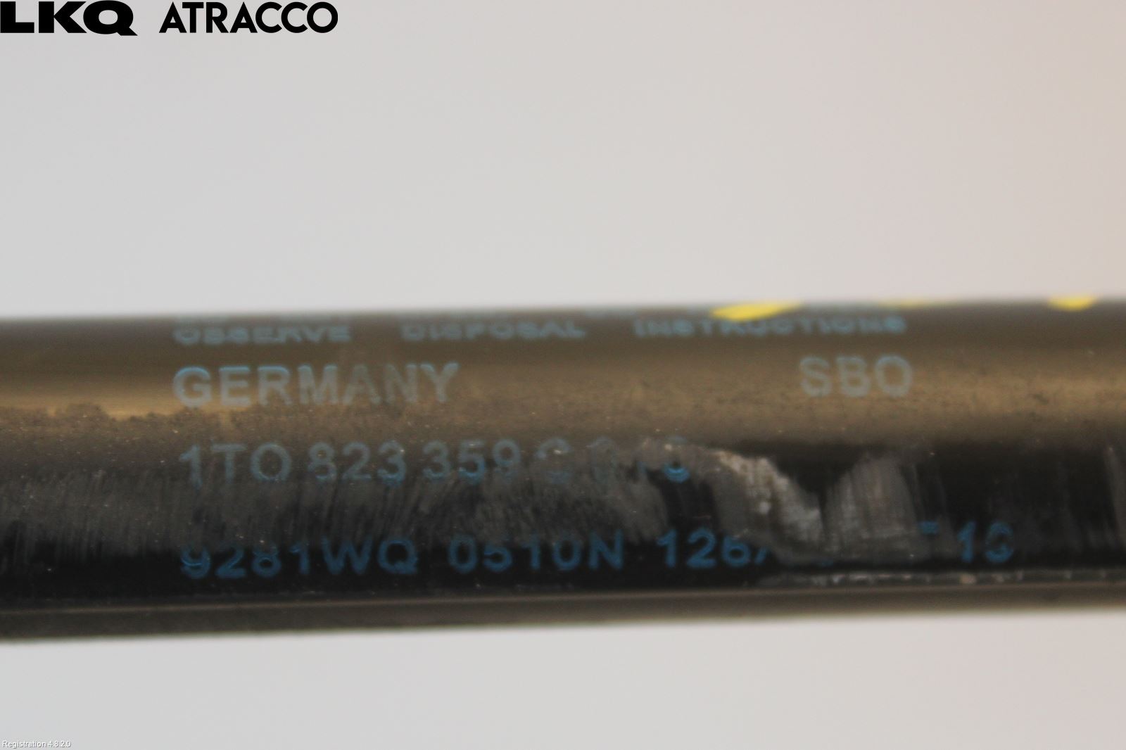 Volkswagen VW TOURAN 03-10 Panser Demper-Gassfjær