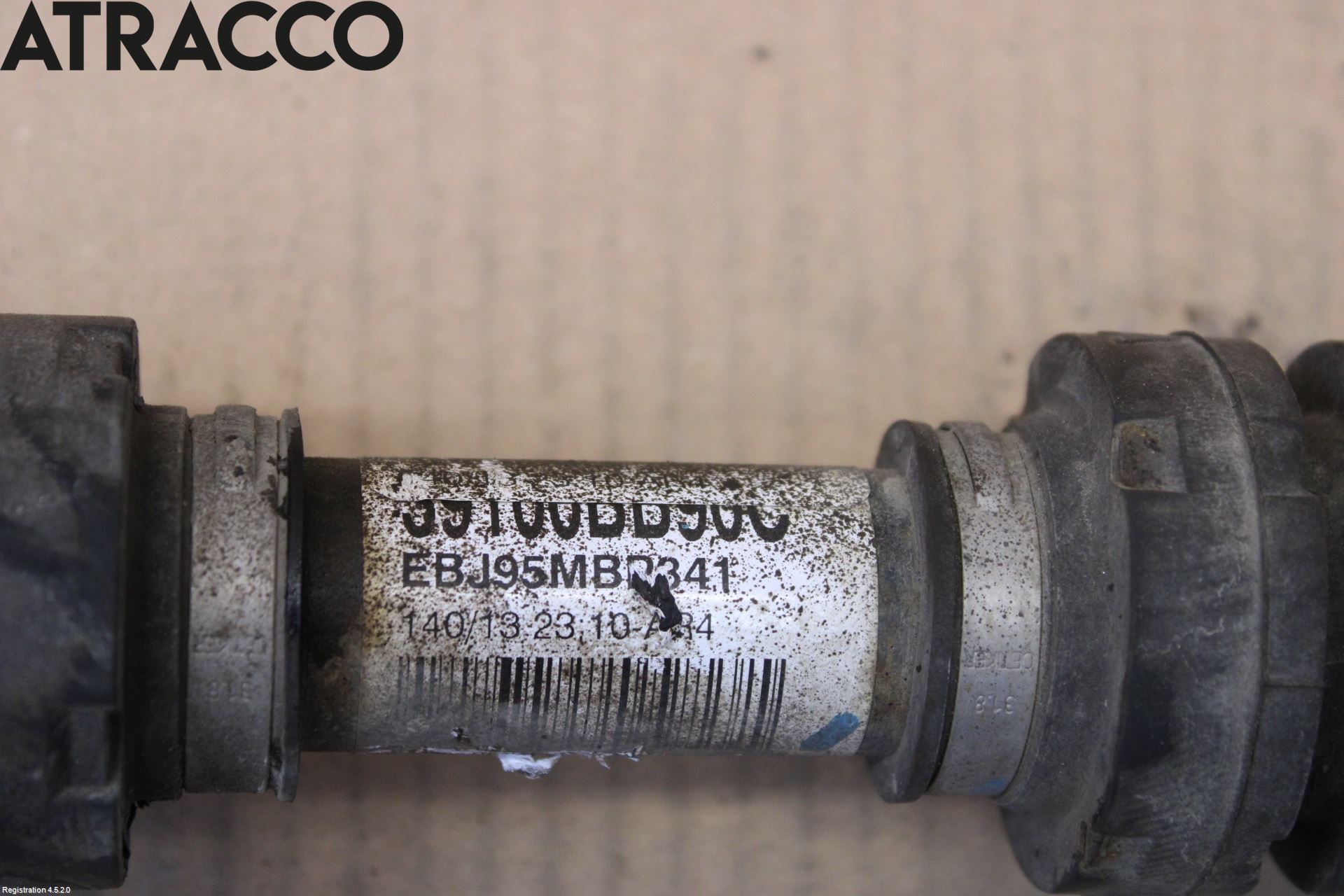 Nissan QASHQAI 10-14 Drivaksel Foran Kompl Høyre