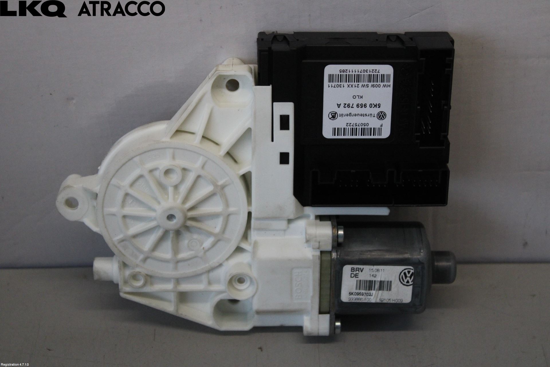 Volkswagen VW GOLF VI 09-13 Vindusheismotor