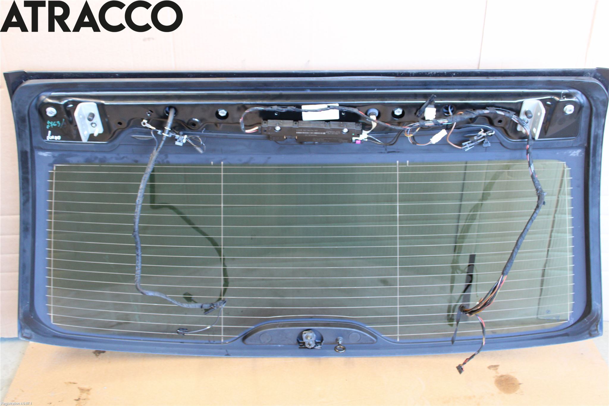 BMW 5 F10/F11/F18 09-17 Bakluke Del Øvre (2Delt)