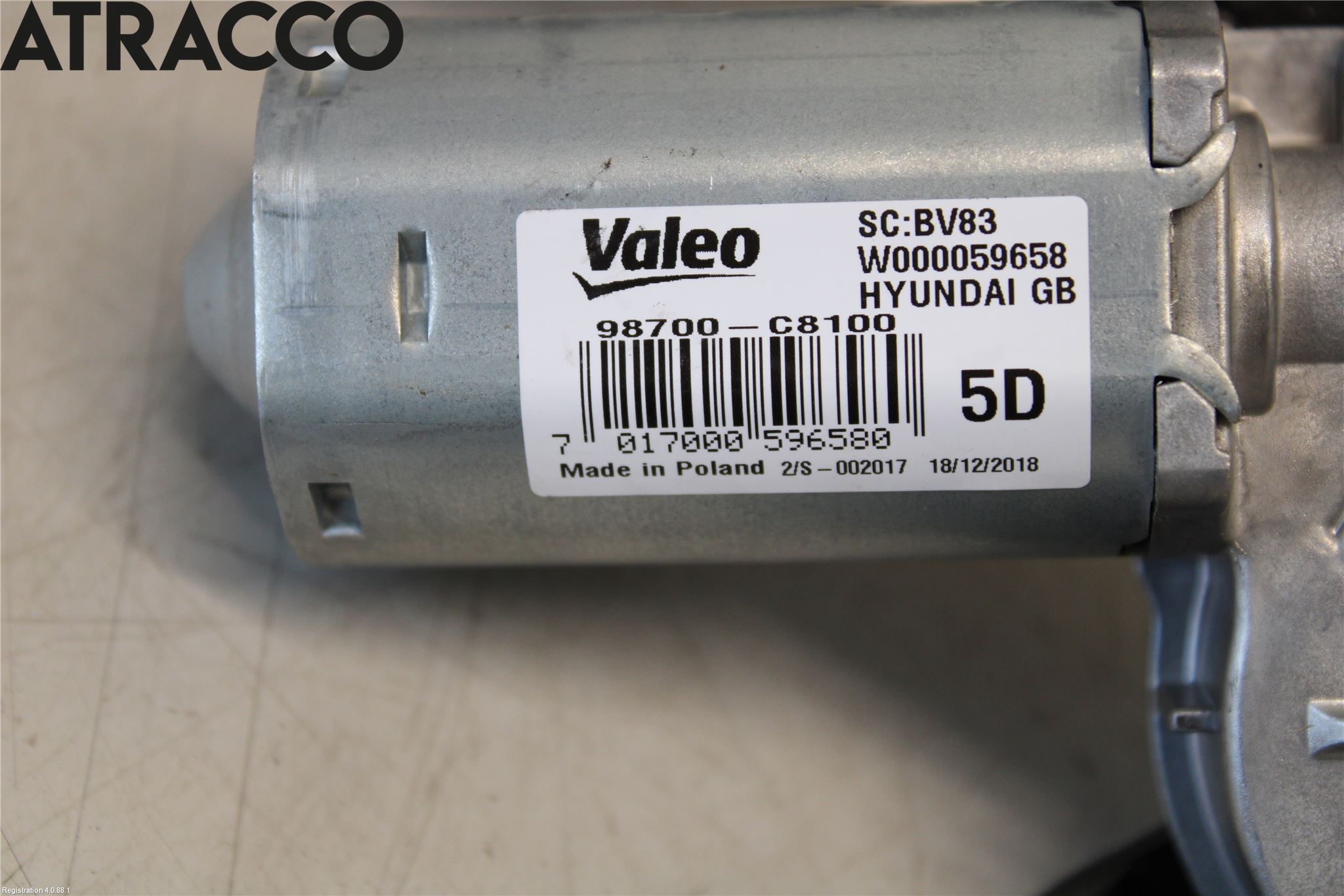 Hyundai i20 GB 15-20 Viskermotor Bakluke