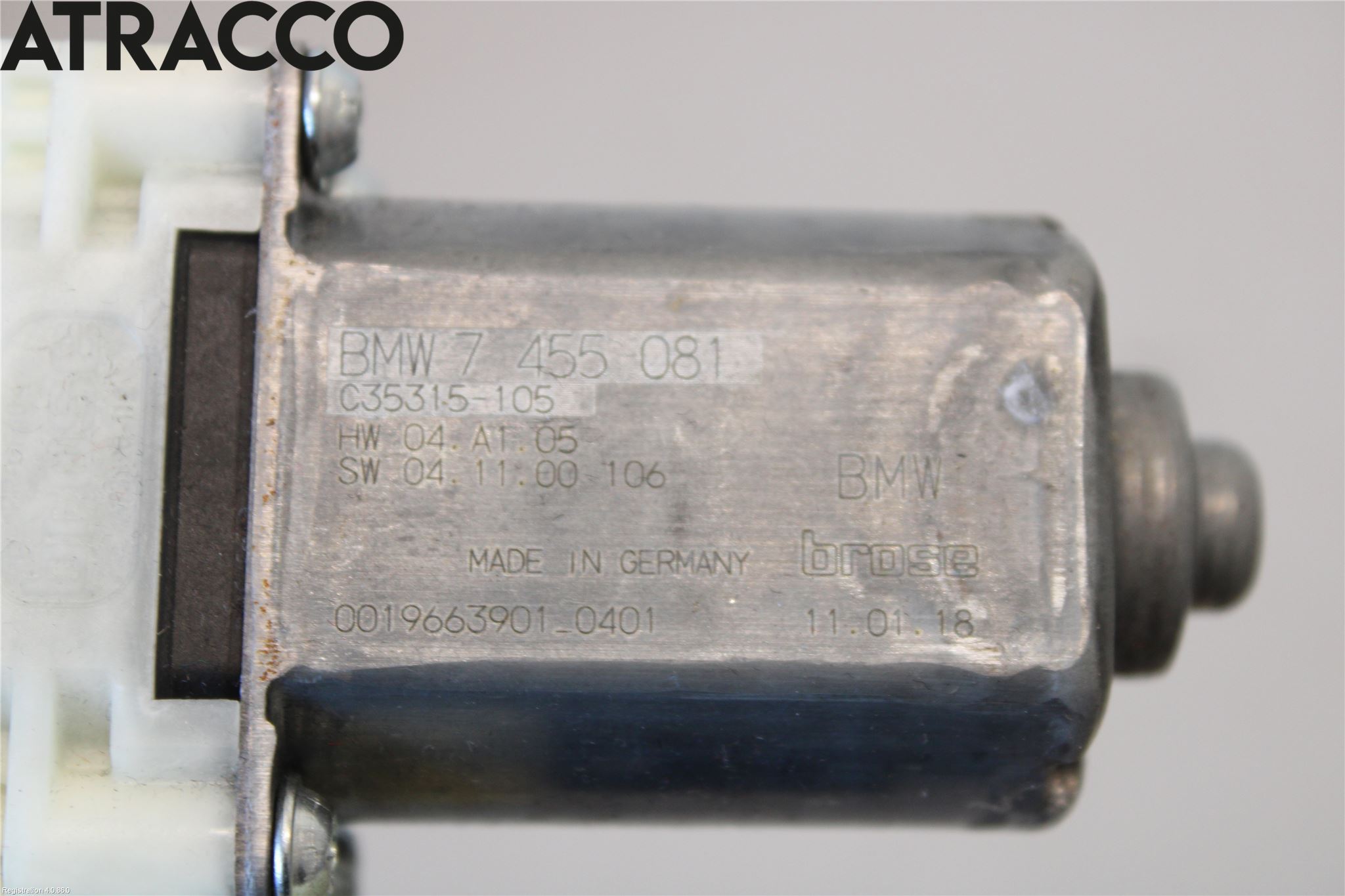 BMW 5 G30/G31/F90 17-23 Vindusheismotor