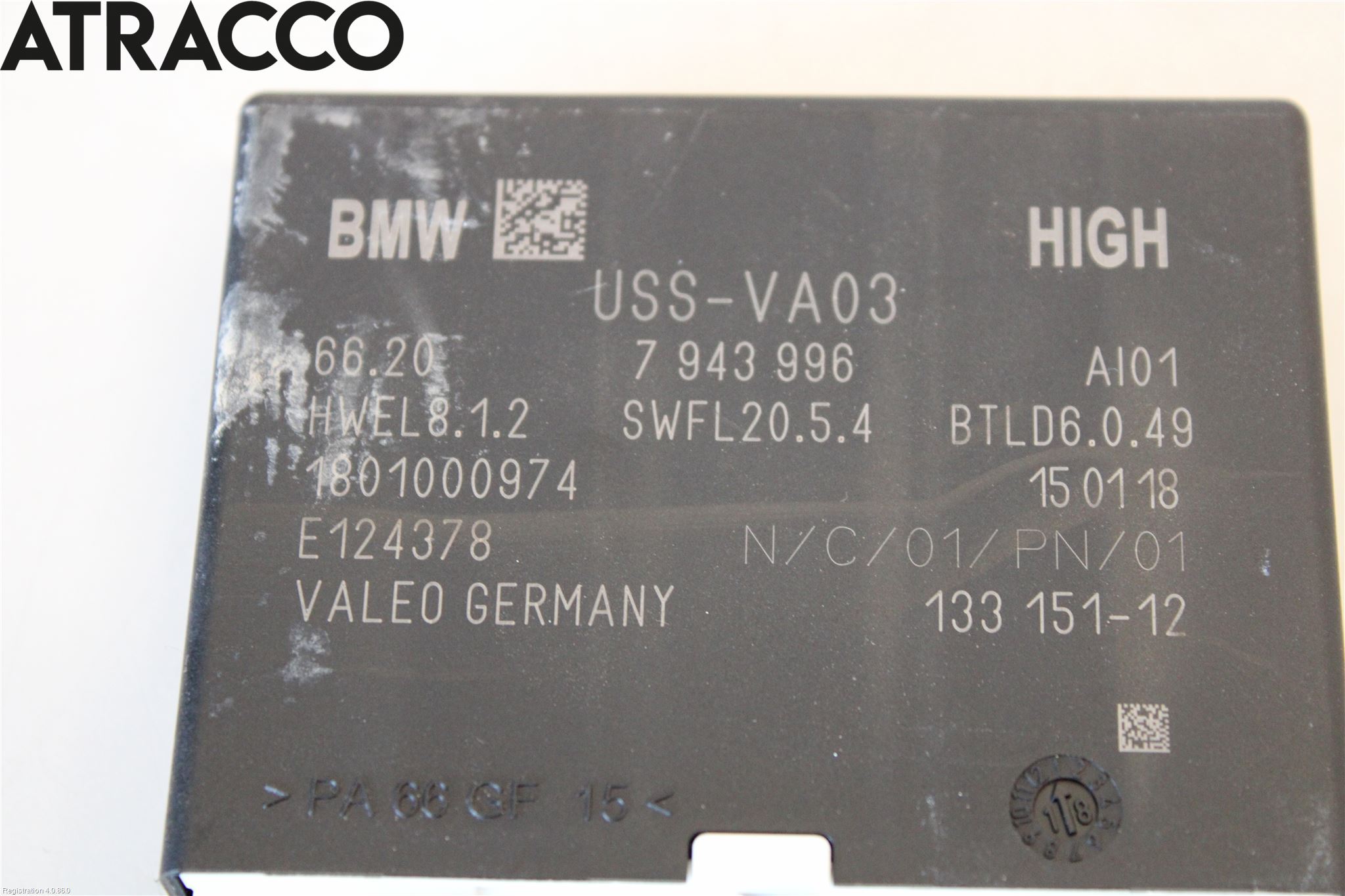 BMW 5 G30/G31/F90 17-23 Styreenhet Parkering