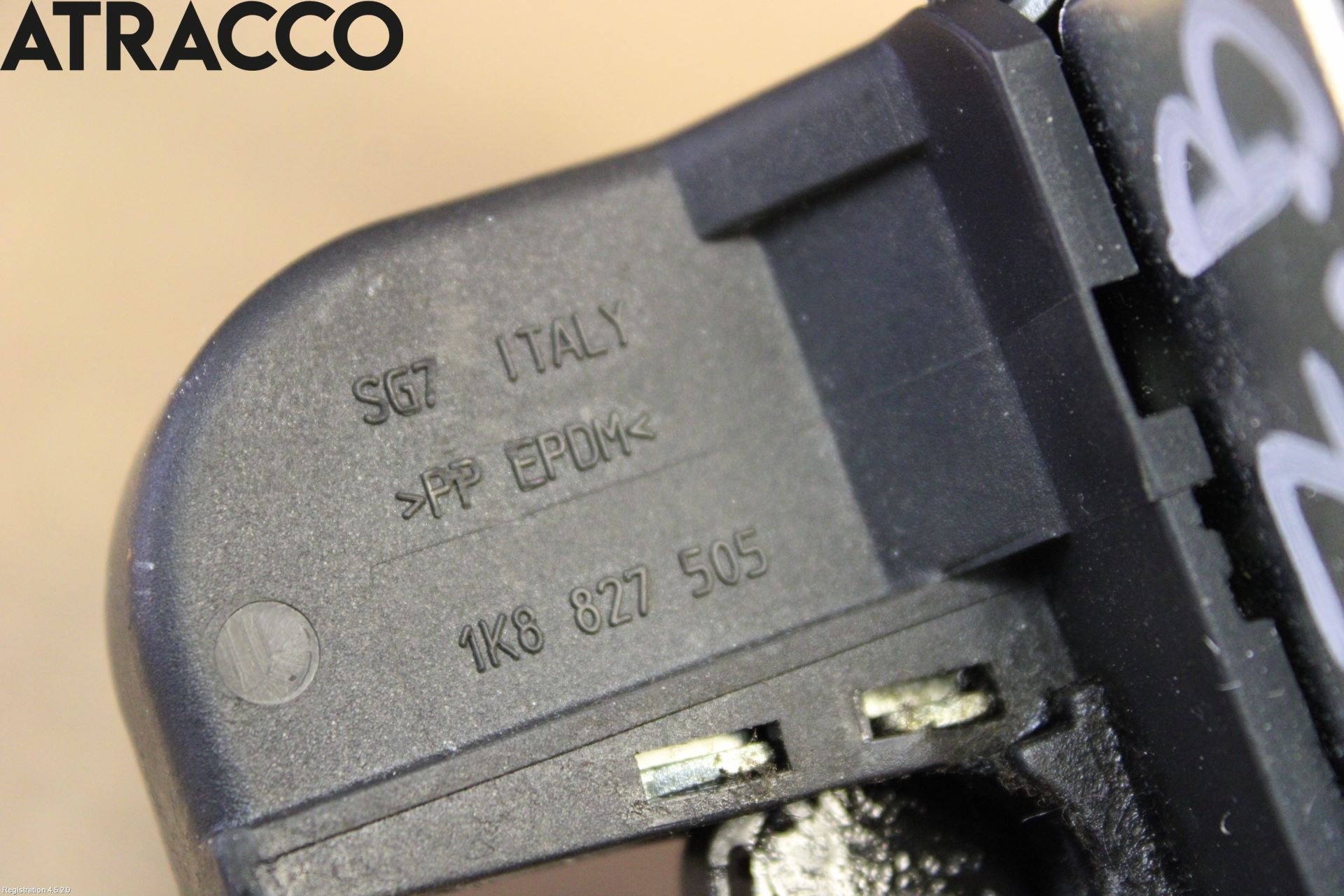 Volkswagen VW SCIROCCO 09-17 Bakluke-Lokk Låsekasse