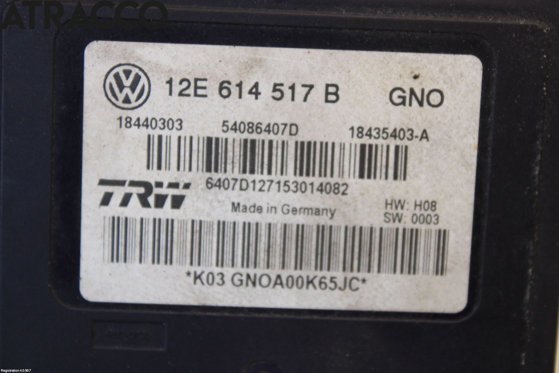 Volkswagen VW UP! / E-UP! Abs Hydraulikkaggregat