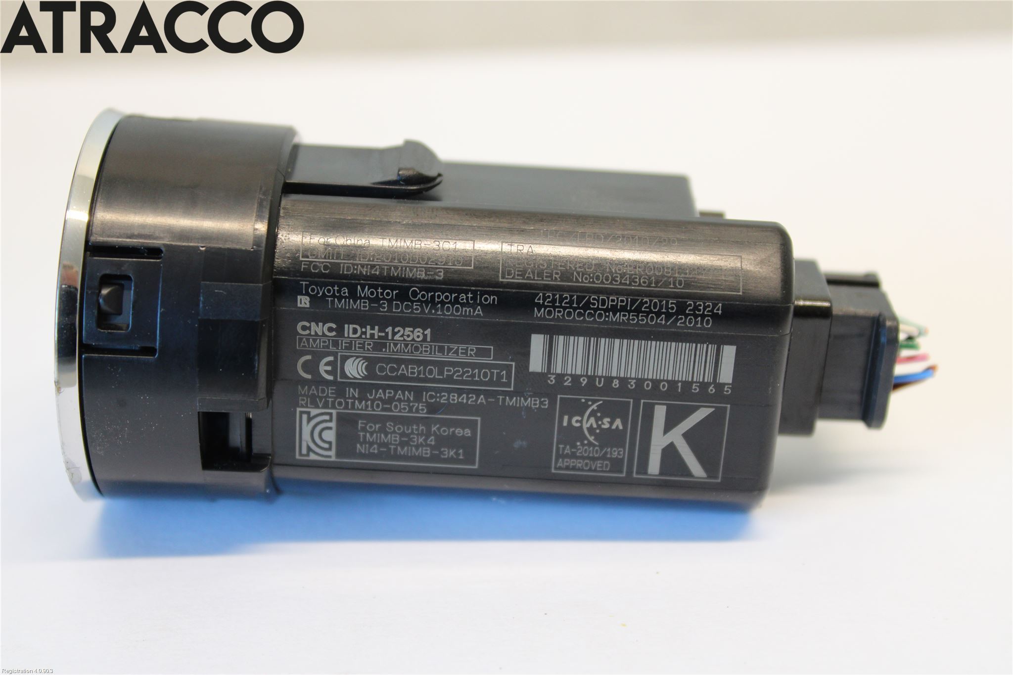 Toyota AURIS 13-19 Startknapp Personbil