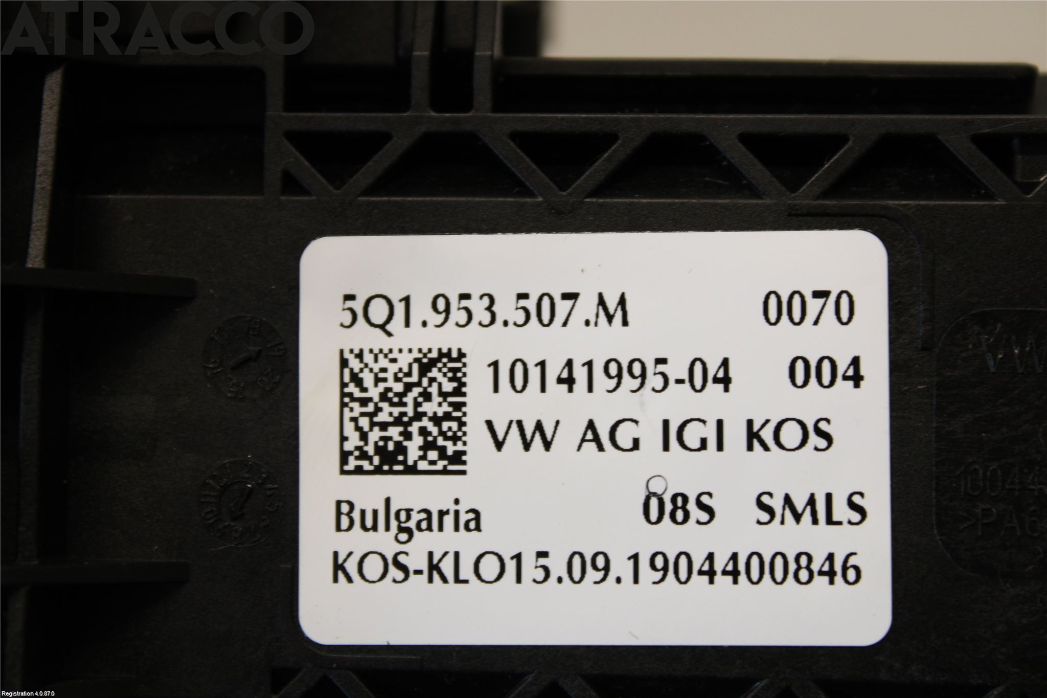 Volkswagen VW GOLF / E-GOLF VII 13-20 Bryter Ratt Kombi H Og V