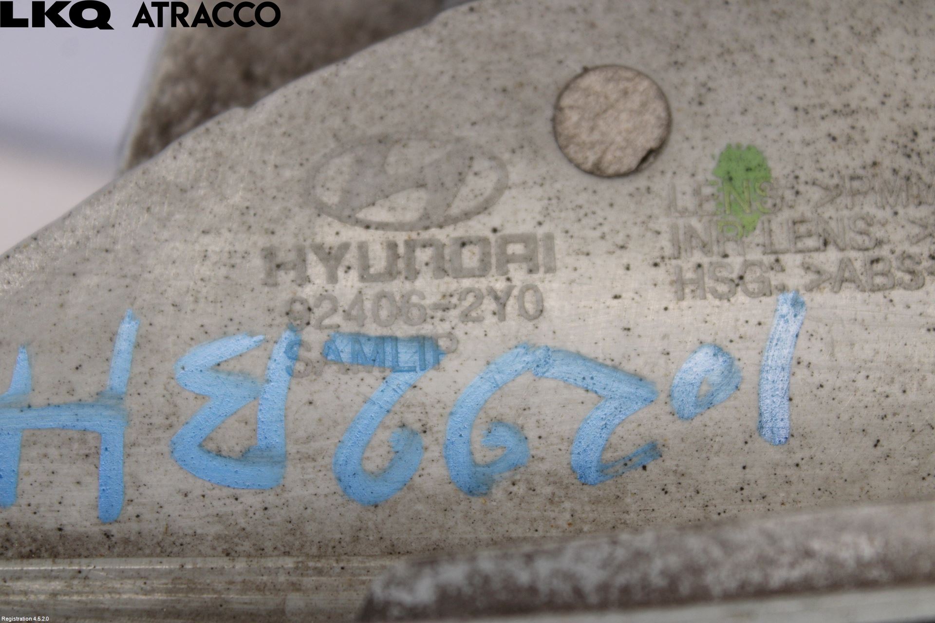 Hyundai SANTA FE 13-18 Baklykt Høyre  På Luke(Indre)