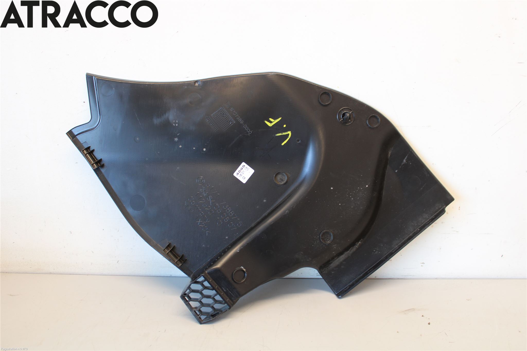 BMW 5 G30/G31/F90 17-23 Visker Deksel-Grill-Under Frr