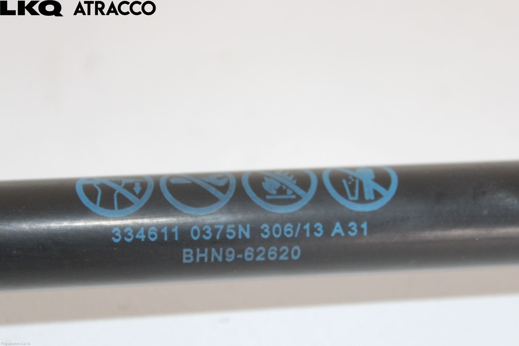 Mazda 3 III 14-19 Bakluke Demper-Gassfjær