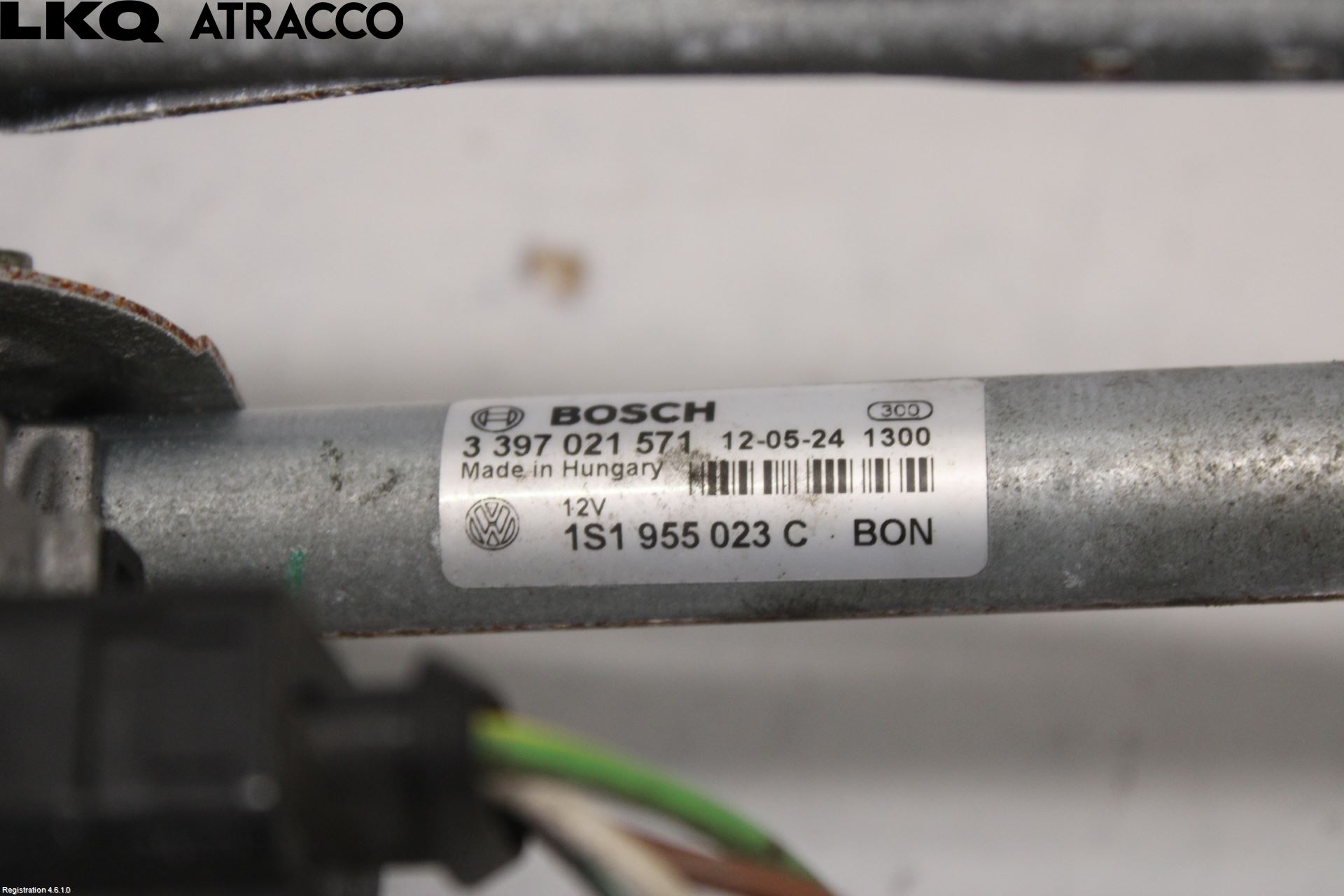 Volkswagen VW UP! / E-UP! Viskermotor Frontrute