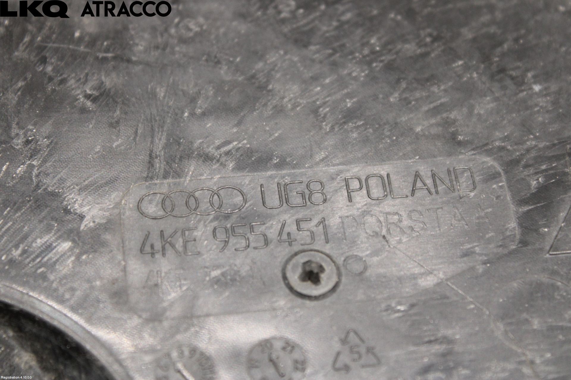 Audi E-TRON, S GE 19- Spylerbeholder Frontrute-Lykte