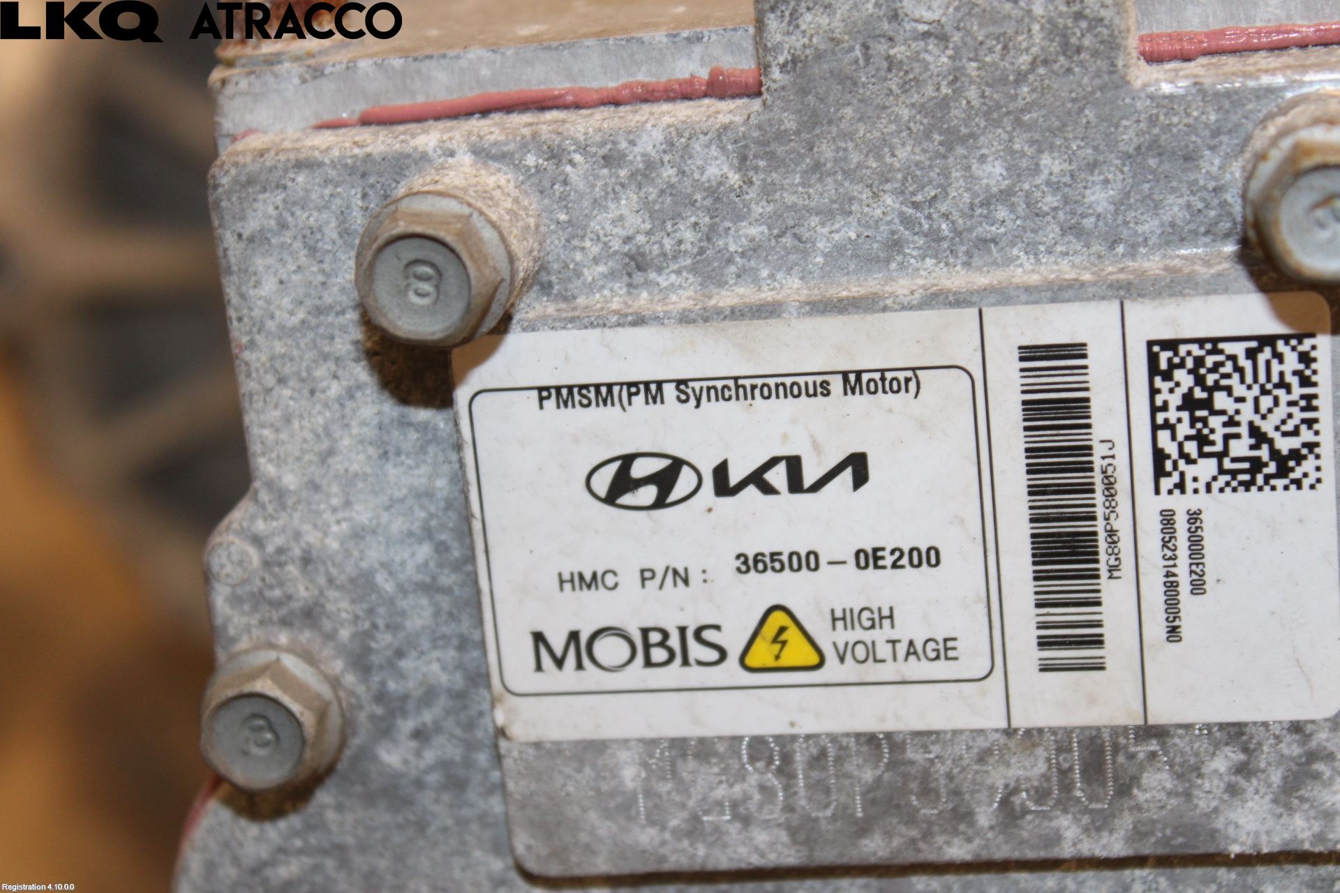 Kia SOUL 09- Motor Elektrisk Fram