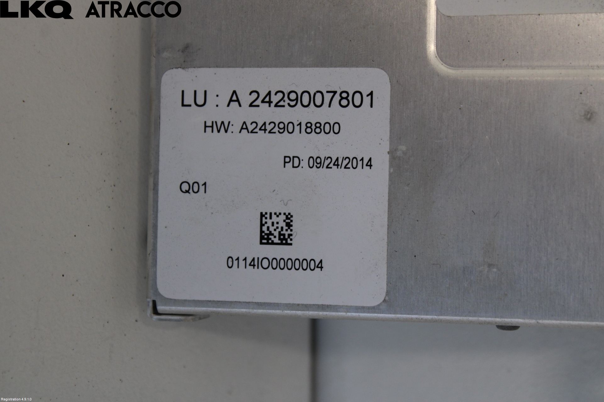 Mercedes-Benz MB B-KLASS (W246/W242) 12-19 Styreenhet Øvrig