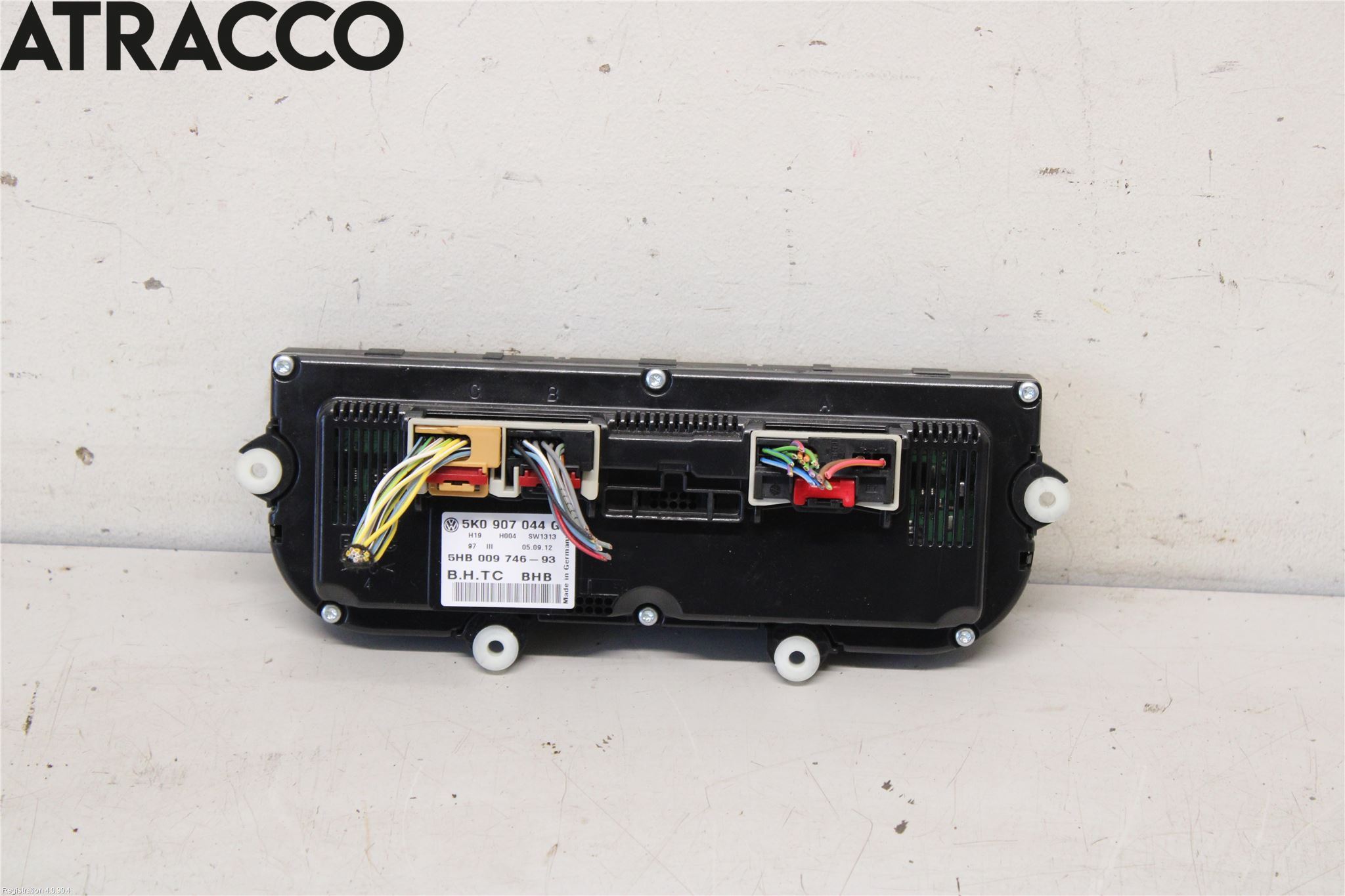 Volkswagen VW GOLF VI 09-13 Varme Ac Betjening-Display