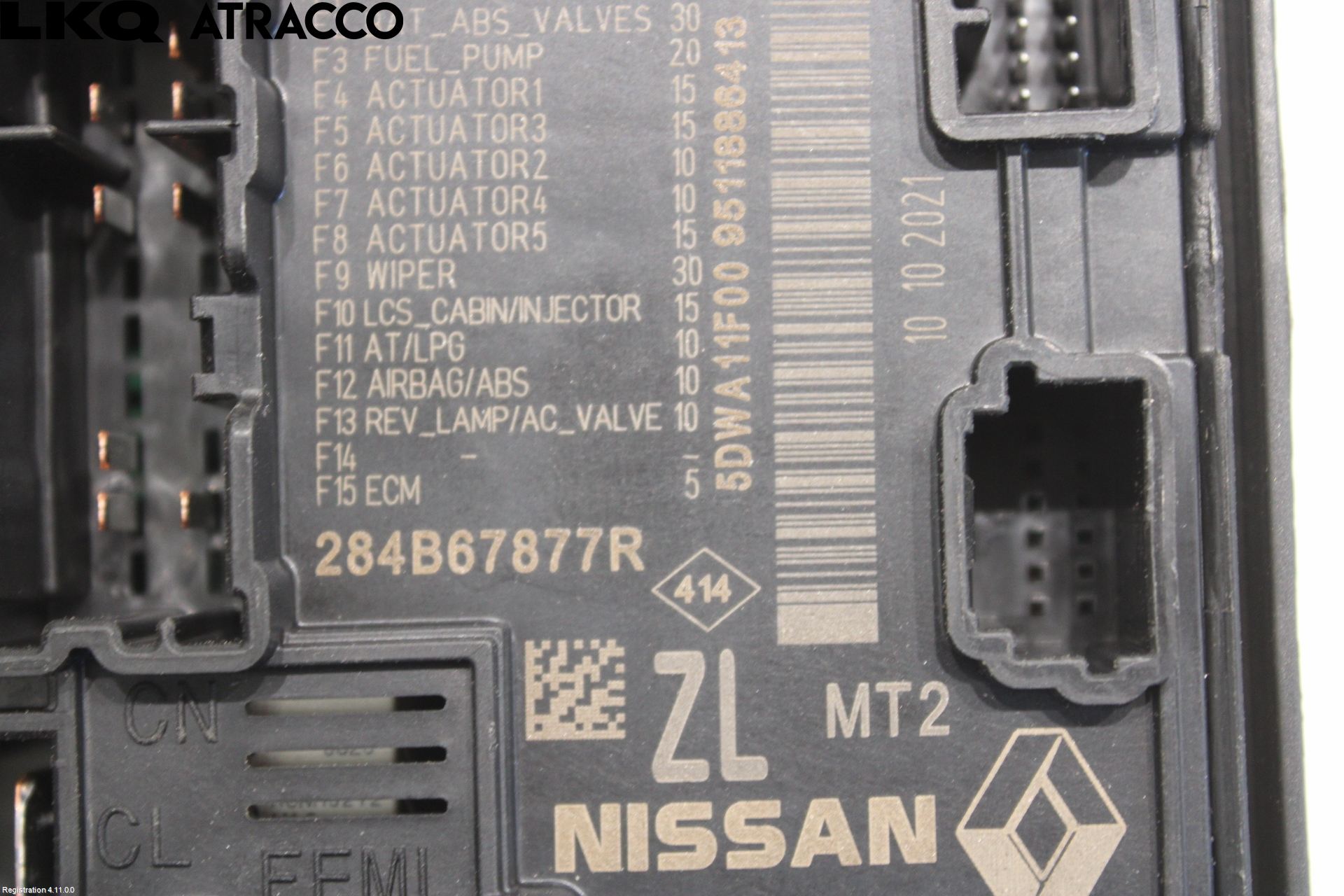 Renault ZOE/E-TECH 13- Sikringsboks - Elsentral