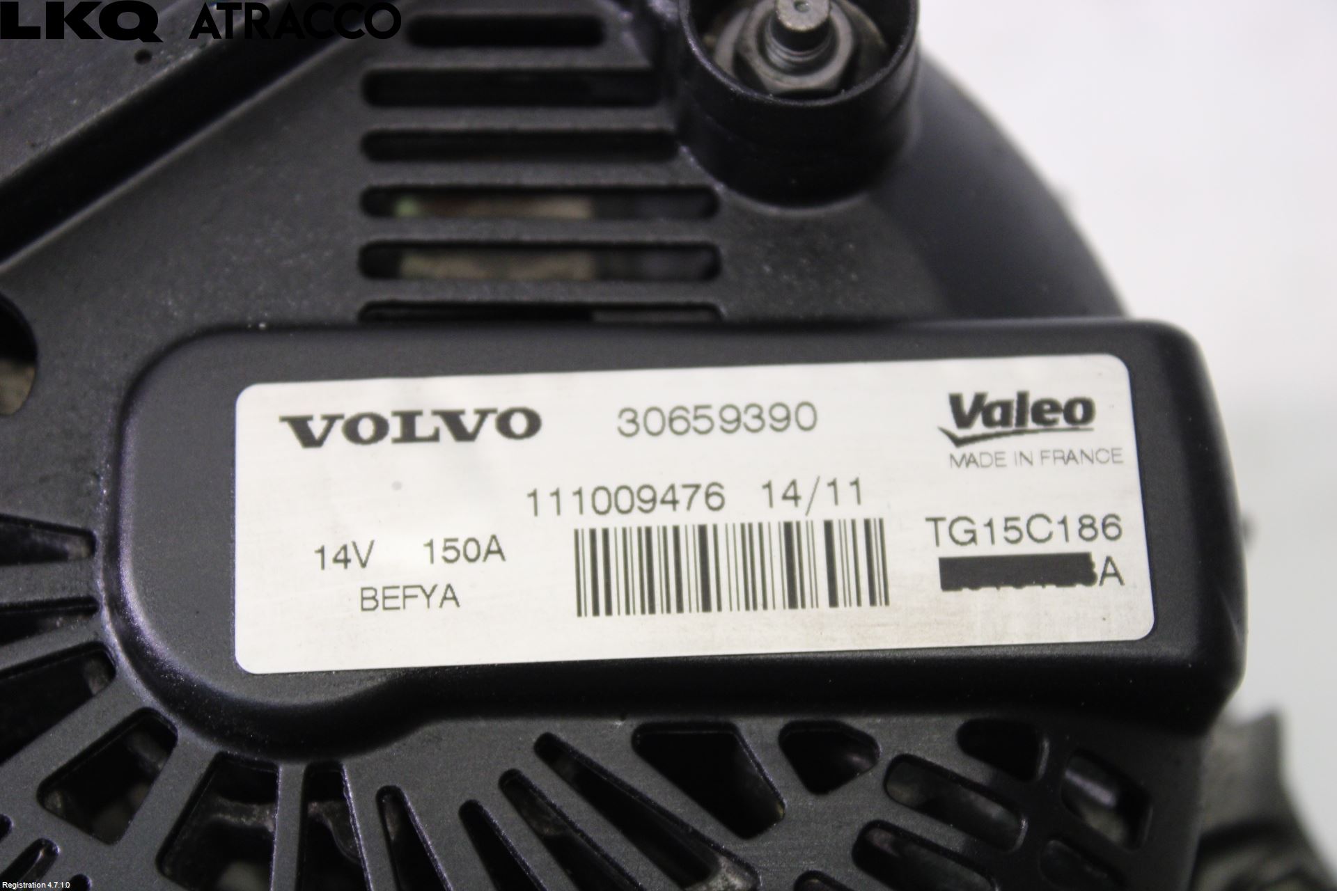 Volvo V60 11-13 Dynamo