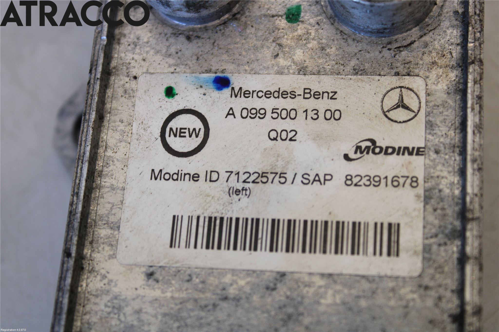 Mercedes-Benz MB C-KLASS (W205) 14-21 Radiator Oljekjøler Automatgea