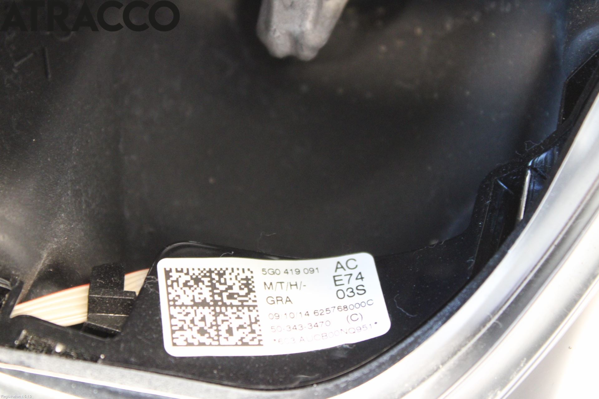 Volkswagen VW PASSAT 15-19 Ratt