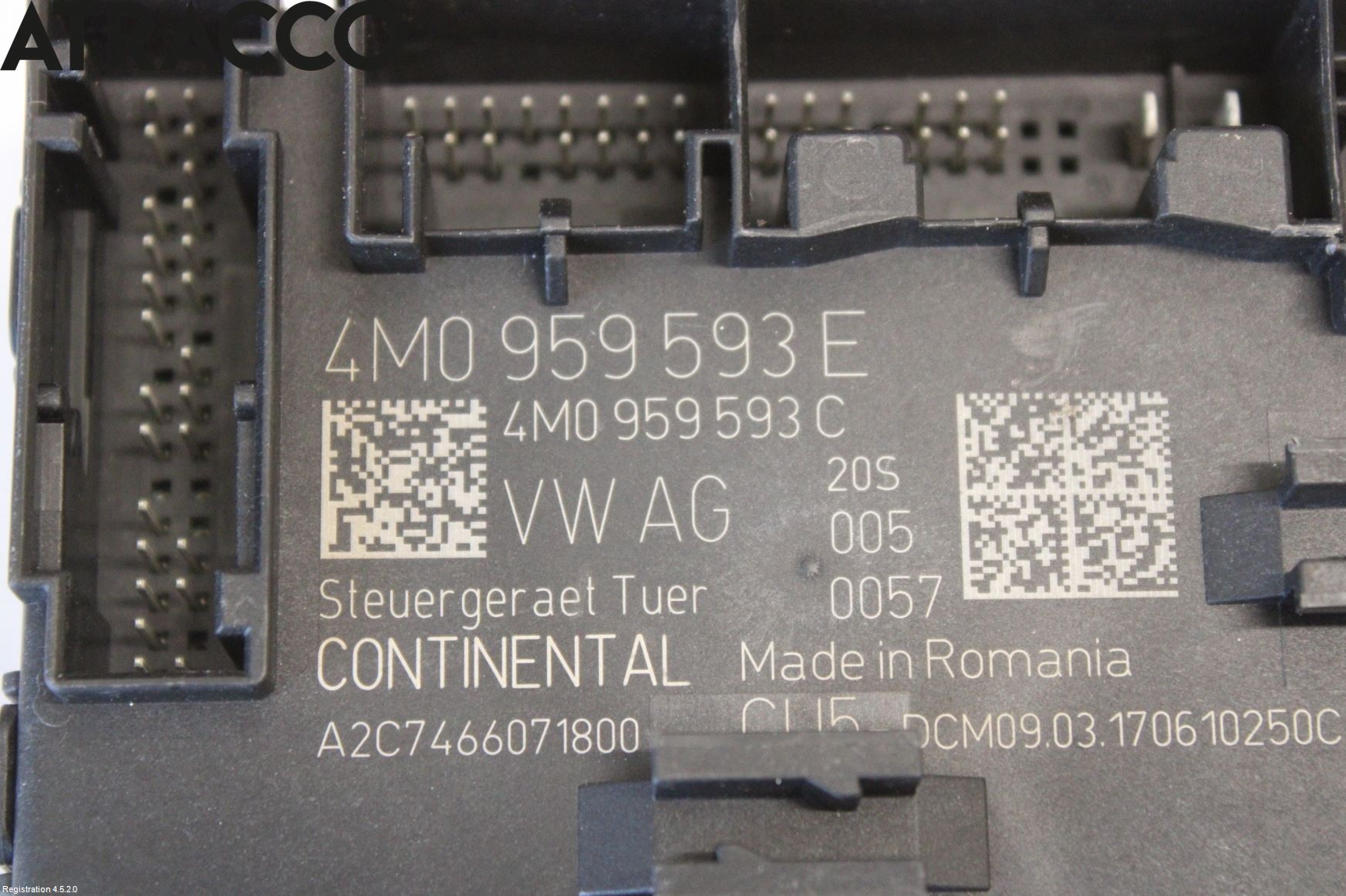 Audi Q7/SQ7 Styreenhet Dør