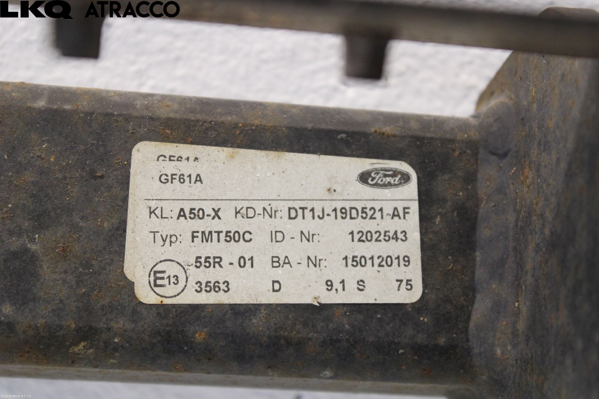 Ford TRANSIT/TOURNEO CONNECT 13-22 Tilhengerfeste