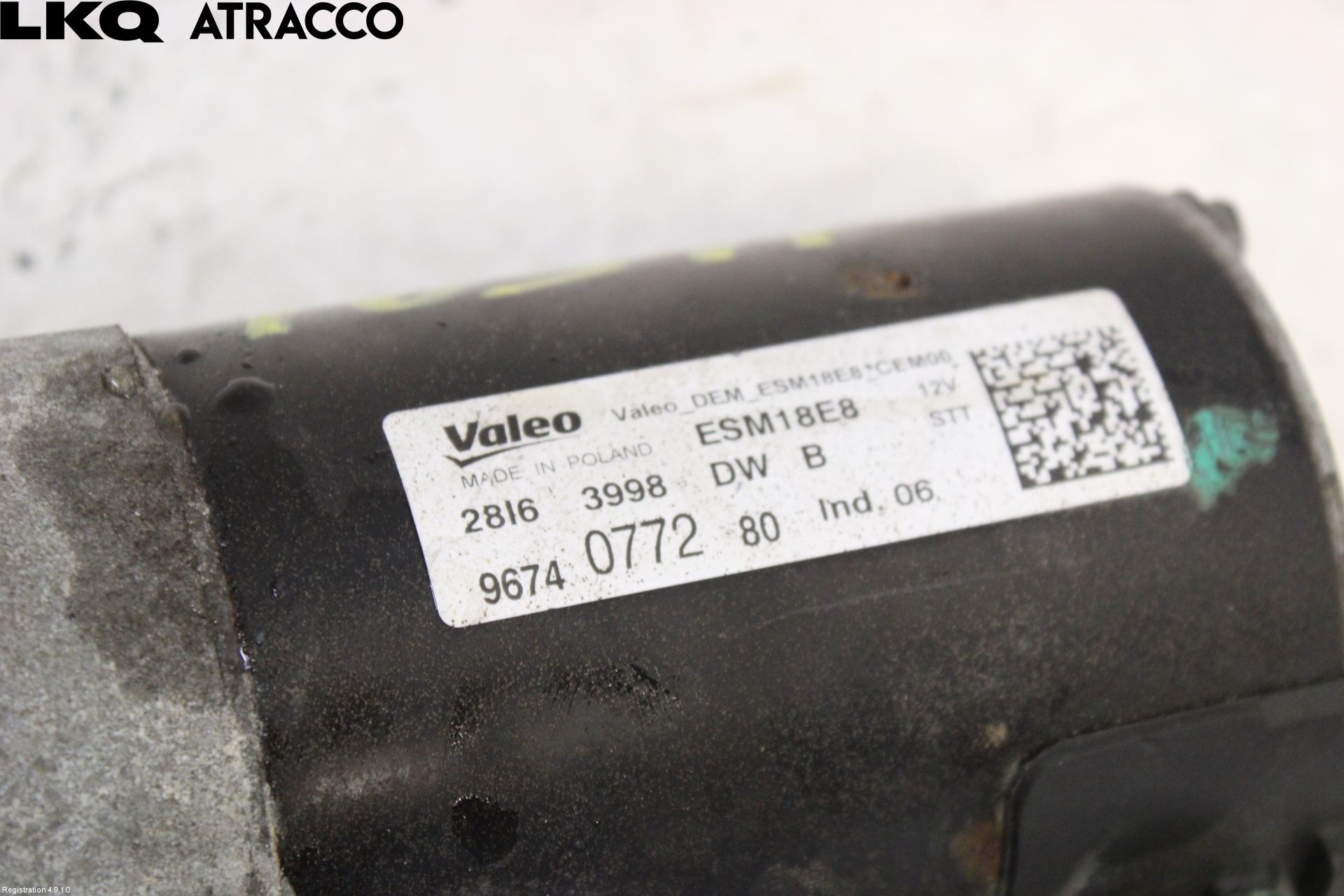 Peugeot 2008 13-20 Startmotor