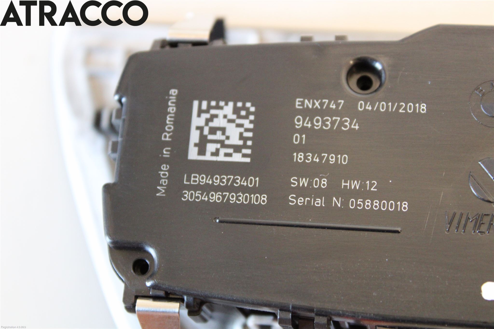 BMW 5 G30/G31/F90 17-23 Bryter Hovedlys