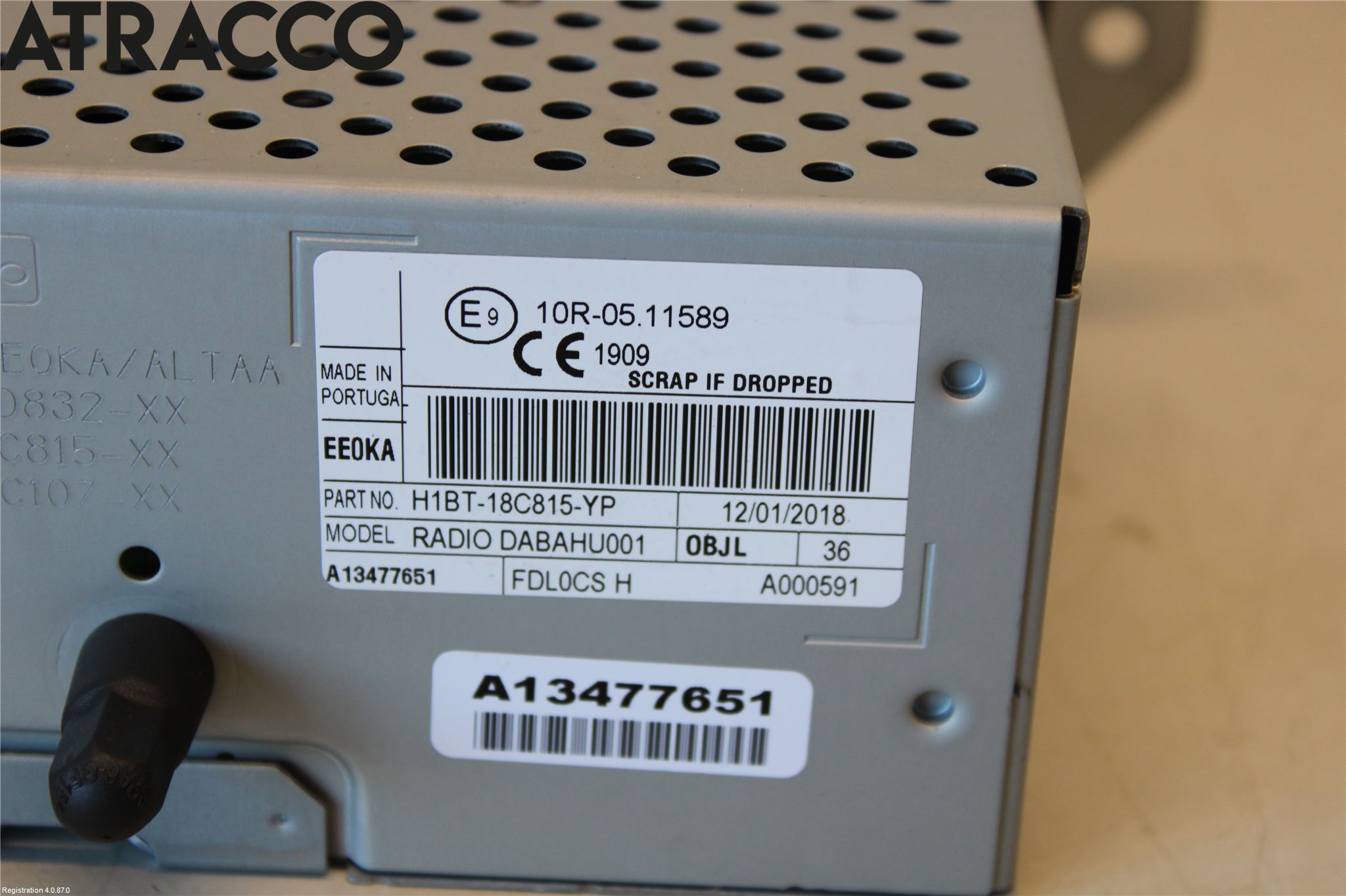 Ford FIESTA (VII) 18-23 Stereo Radio Med Cd