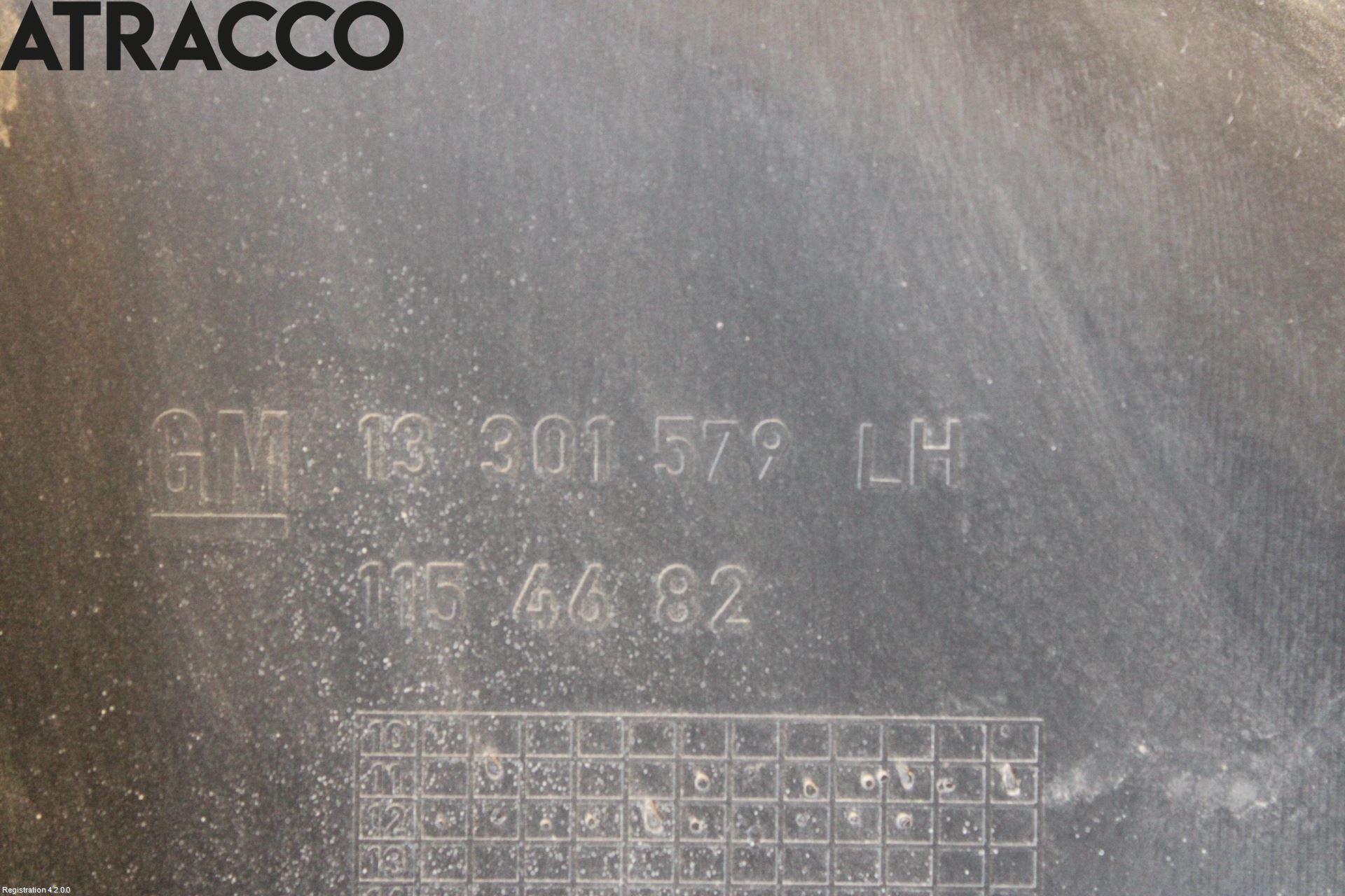 Opel ZAFIRA C 12-19 Skjerm Indre