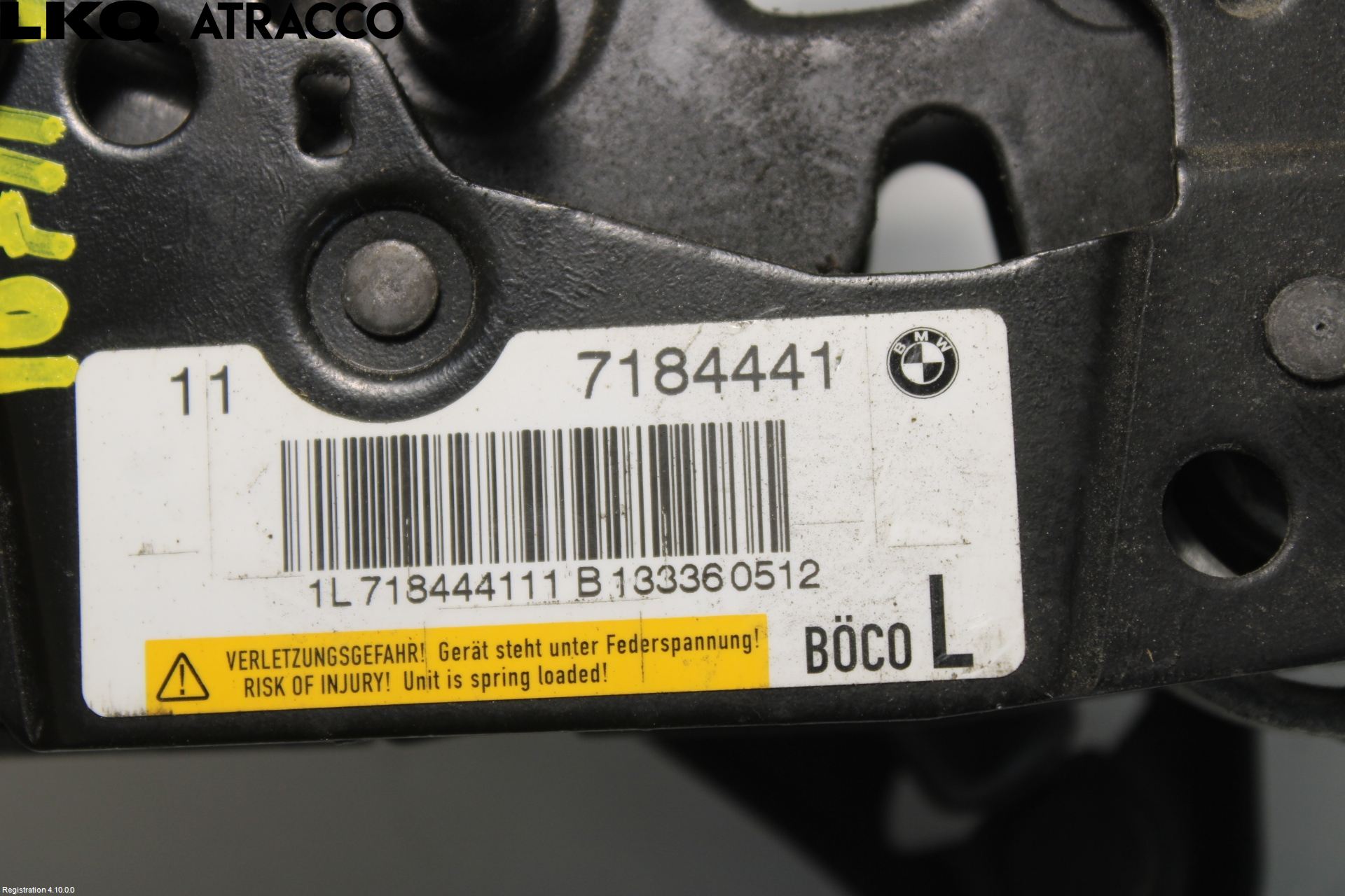 BMW 5 F10/F11/F18 09-17 Panserlås