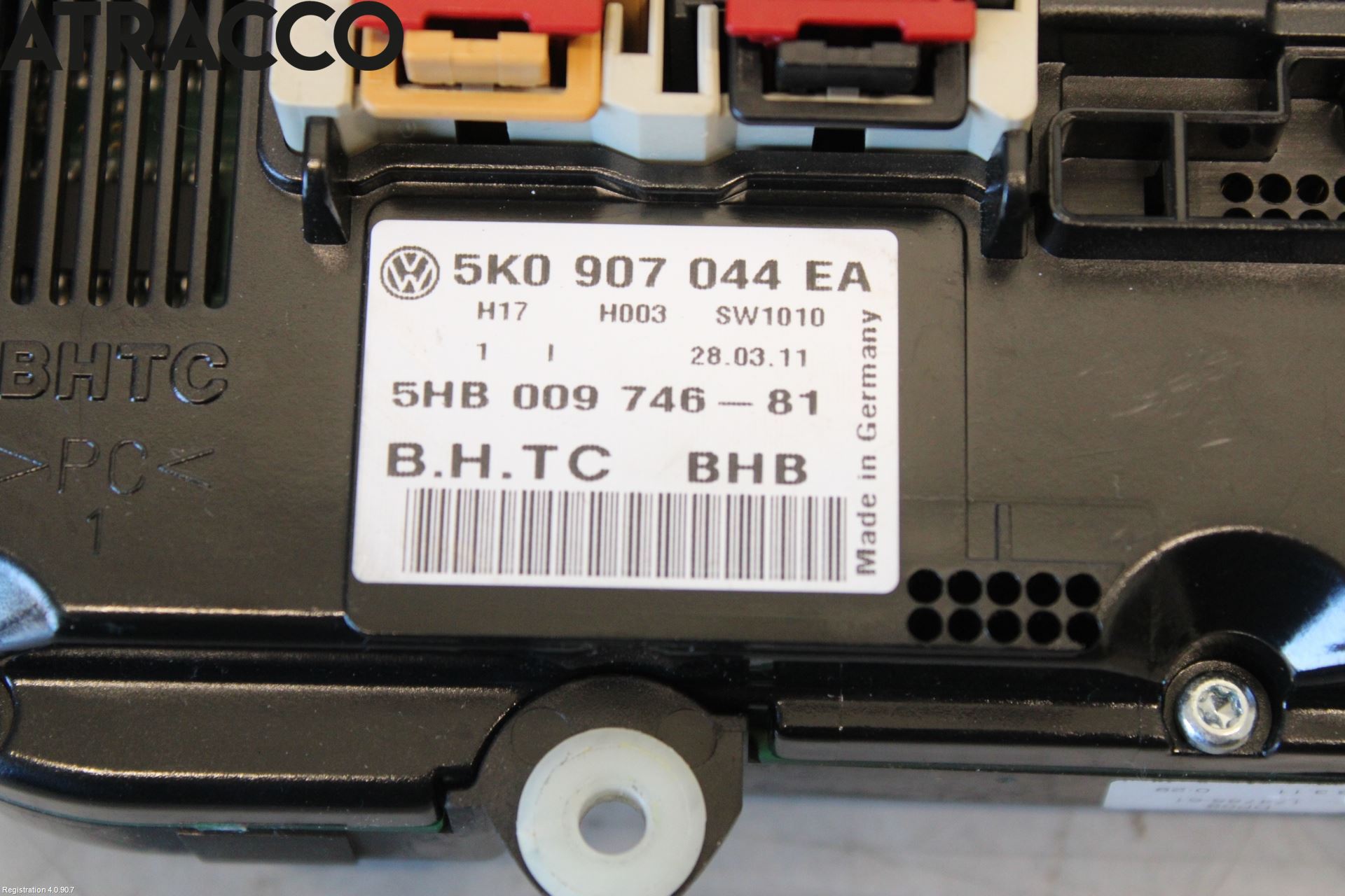 Volkswagen VW JETTA V 06-10 Varme Ac Betjening-Display