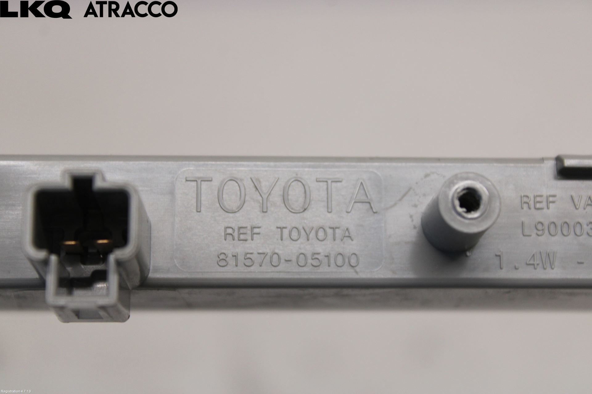 Toyota AURIS 13-19 Bremselys Bakrute