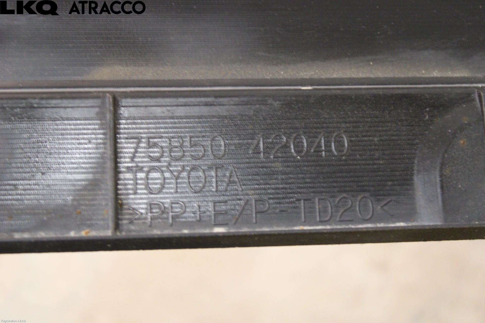 Toyota bZ4X EA10 22- Kanalskjørt Høyre