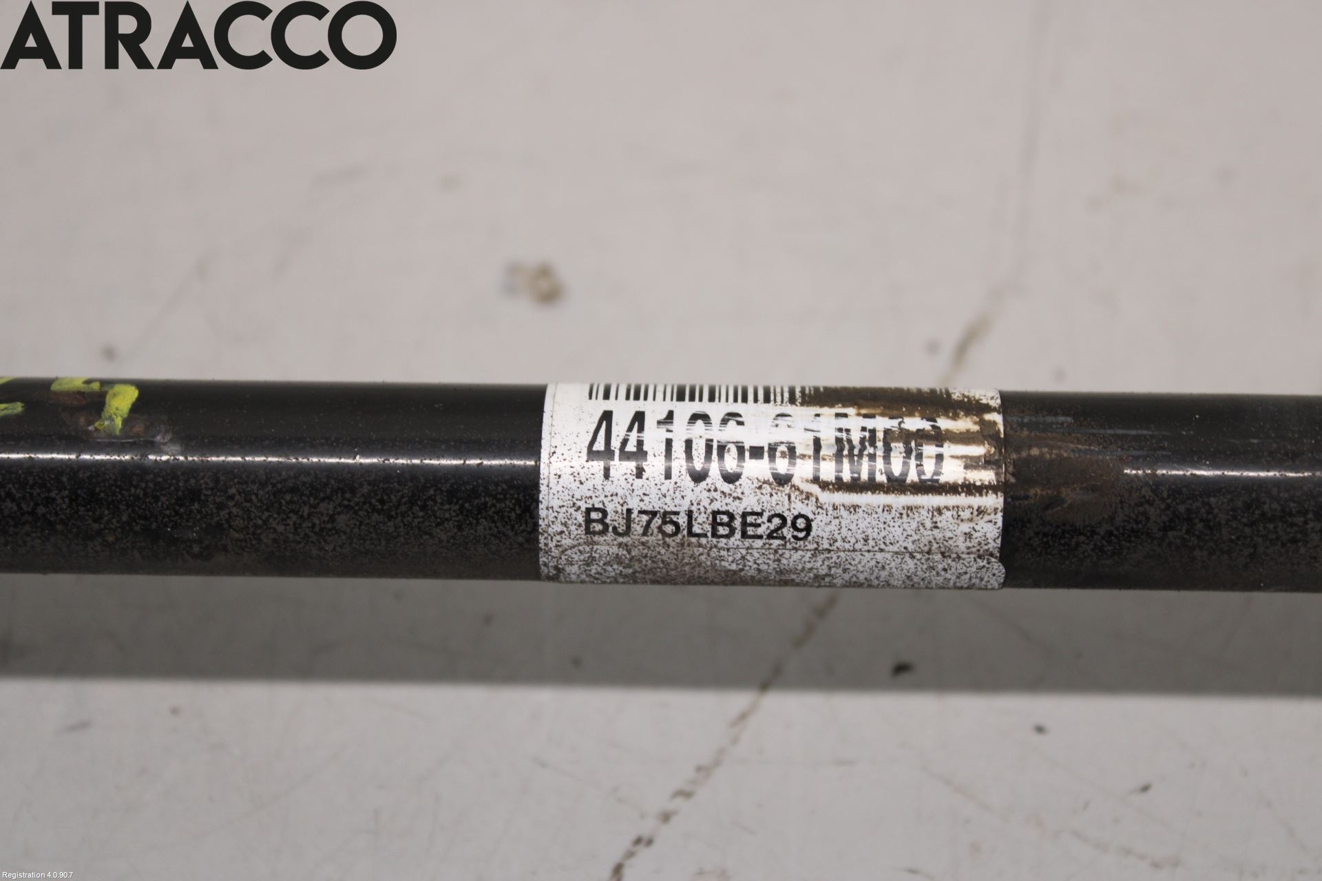 Suzuki VITARA 15- Drivaksel Bak Kompl Venstre