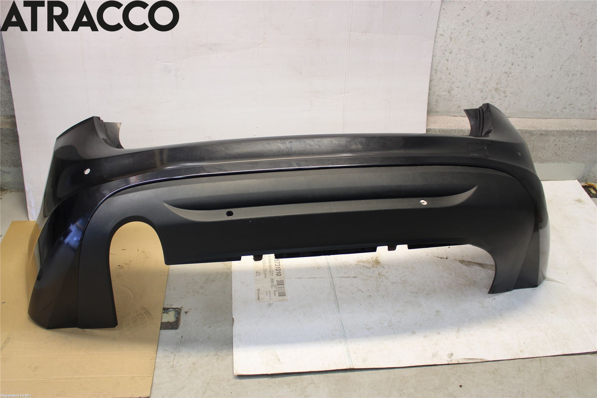 Volvo V60 11-13 Støtfanger Bak