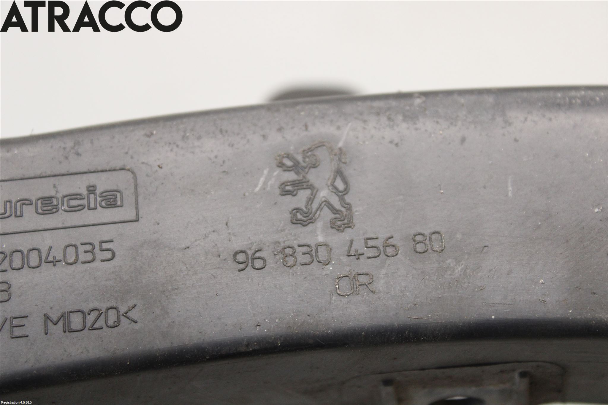 Peugeot 3008 09-16 Støtfangerfeste Bak Venstre