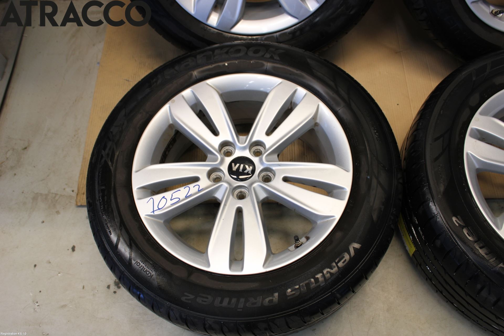 Kia SPORTAGE (QL) 16-21 Dekk Sommer På Alu Felg 4Stk