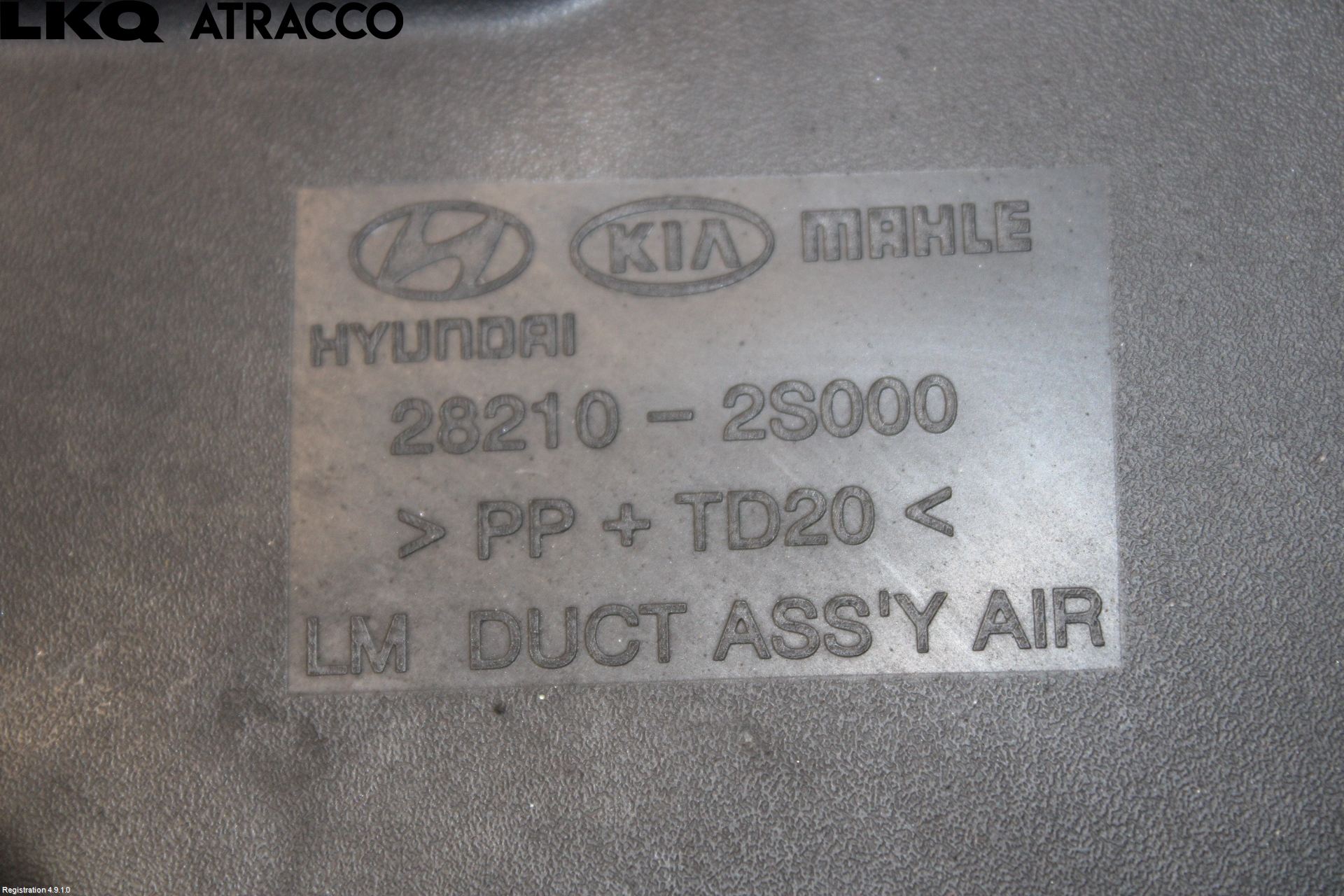 Hyundai SANTA FE 13-18 Luftstyring Front