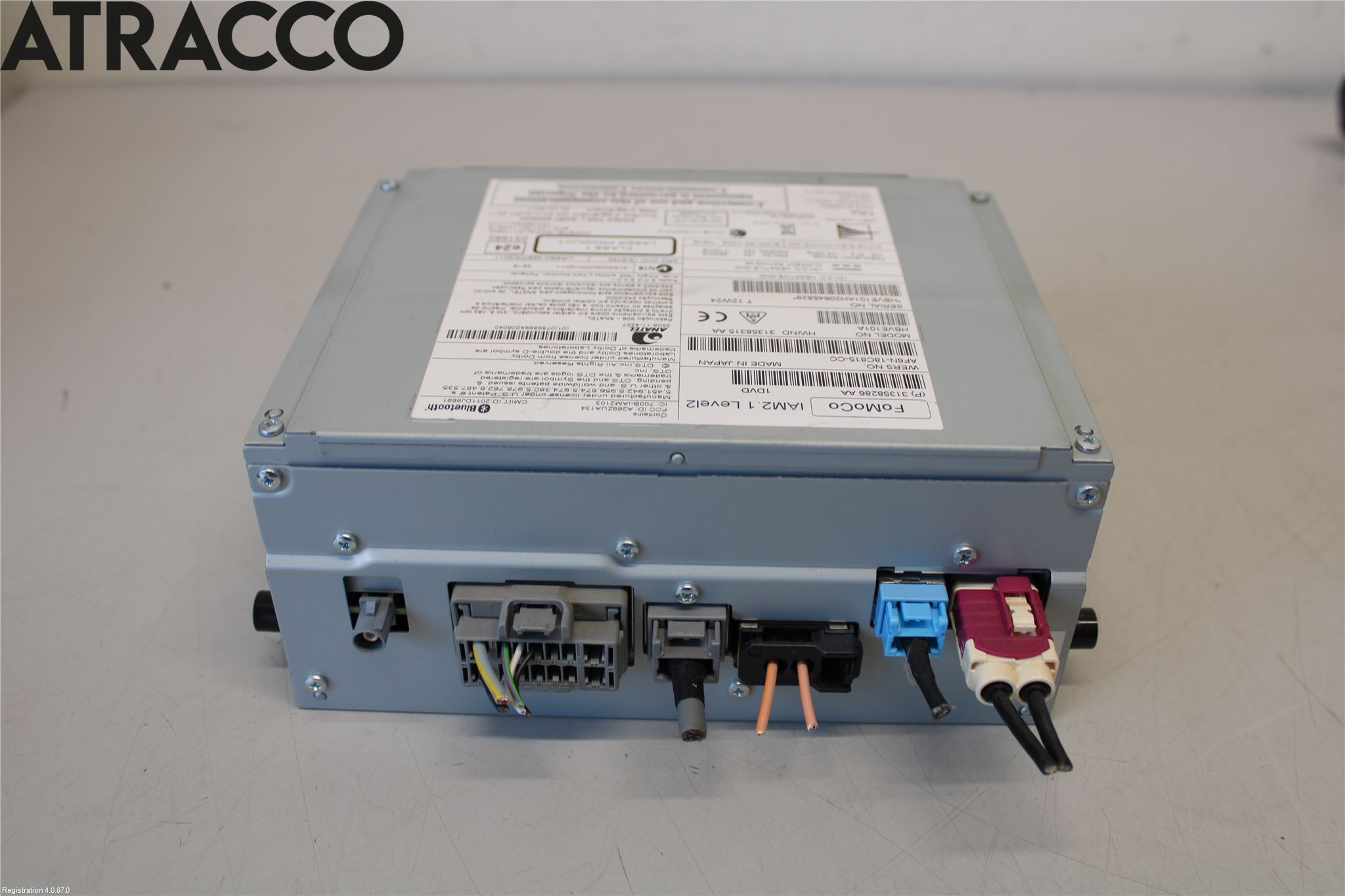 Volvo V40 12-19 Stereo Radio Med Cd