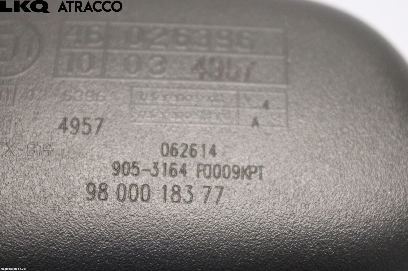 Peugeot 308 14-21 Speil Innvendig El