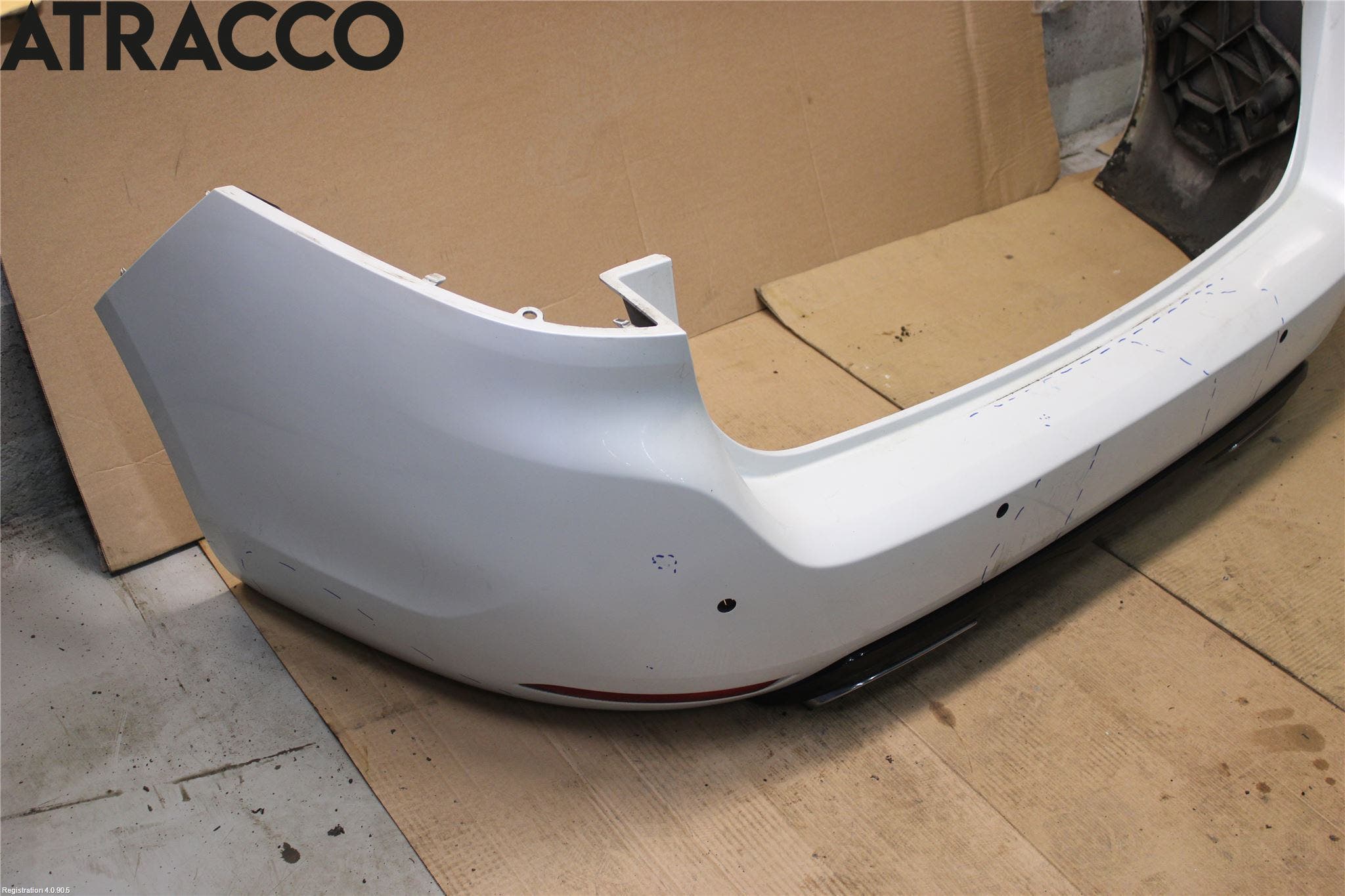 Peugeot 308 14-21 Støtfanger Bak