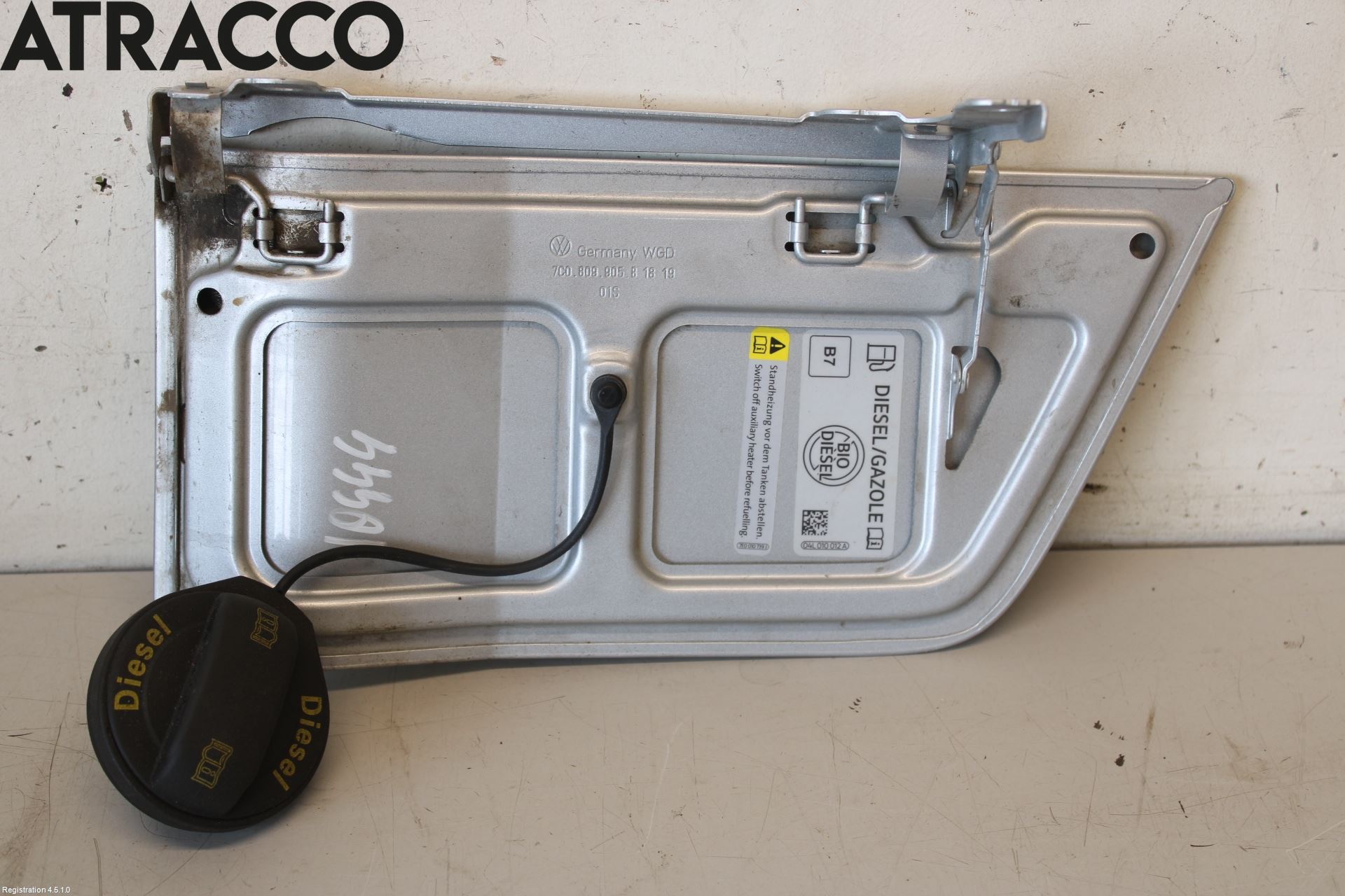 Volkswagen VW CRAFTER II / E-CRAFTER 17- Drivstoff Tankluke