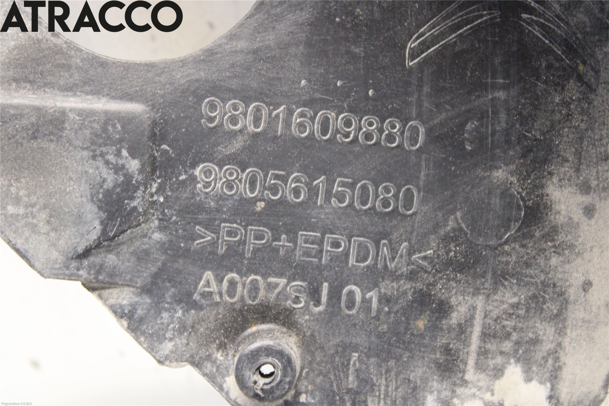 Citroen C4 CACTUS 14-20 Skjerm Indre