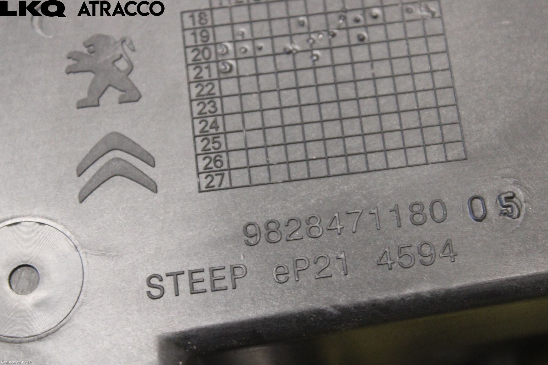 Peugeot 208/E-208 20- Drivstoff Tankluke