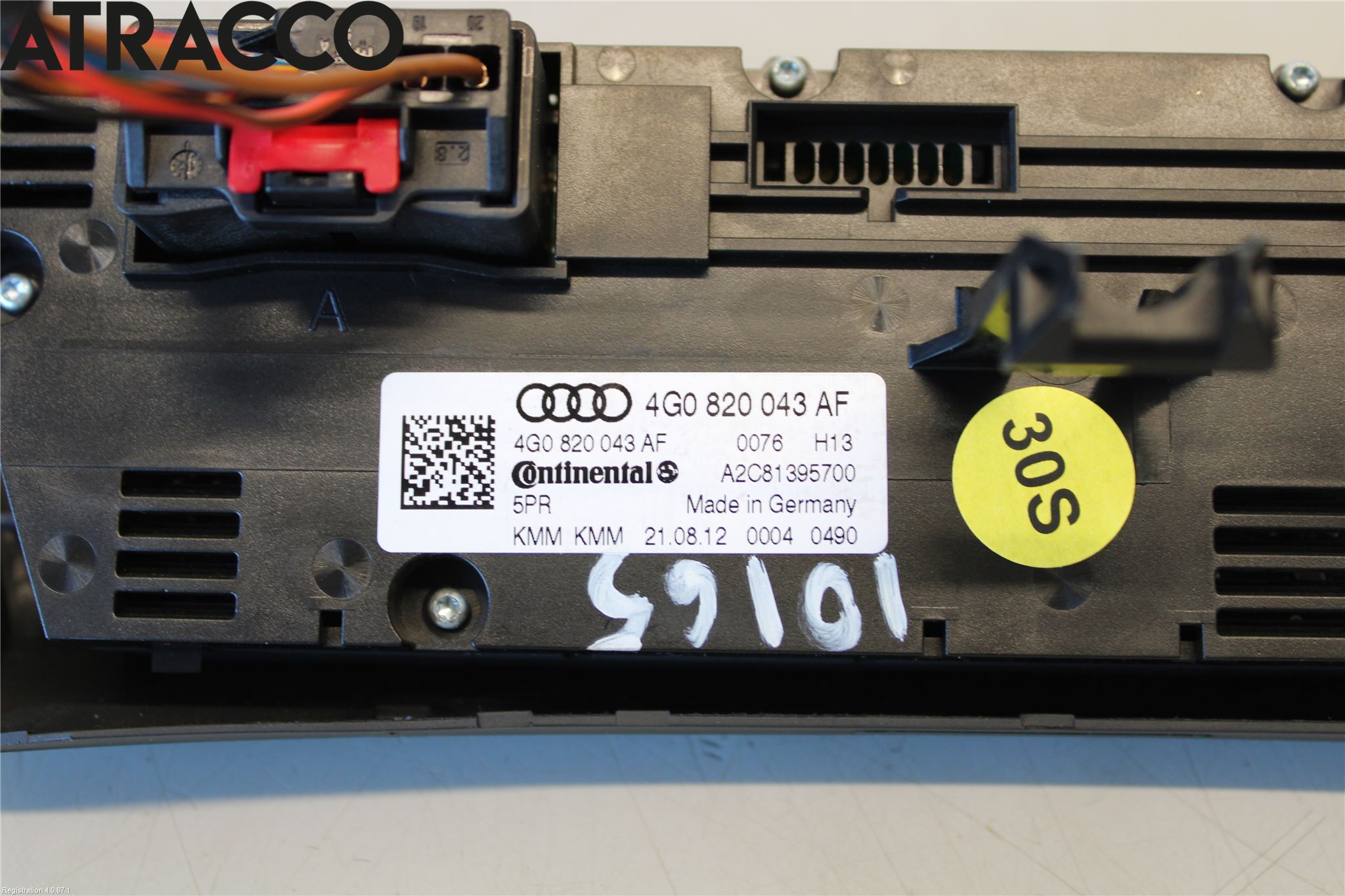 Audi A6 ALLROAD 12-18 Varme Ac Betjening-Display