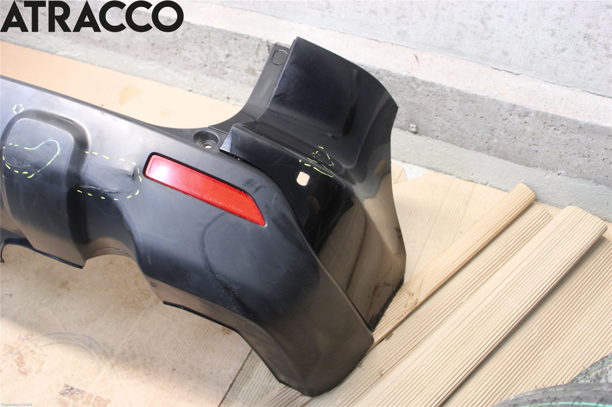 Honda CR-V 07-12 Støtfanger Bak