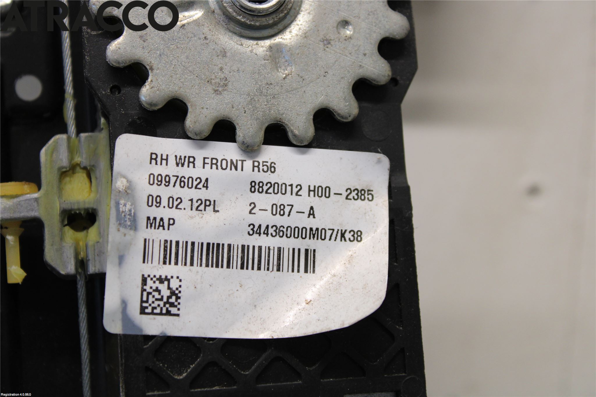 Mini COUPE R56 05-14 Vindusheis