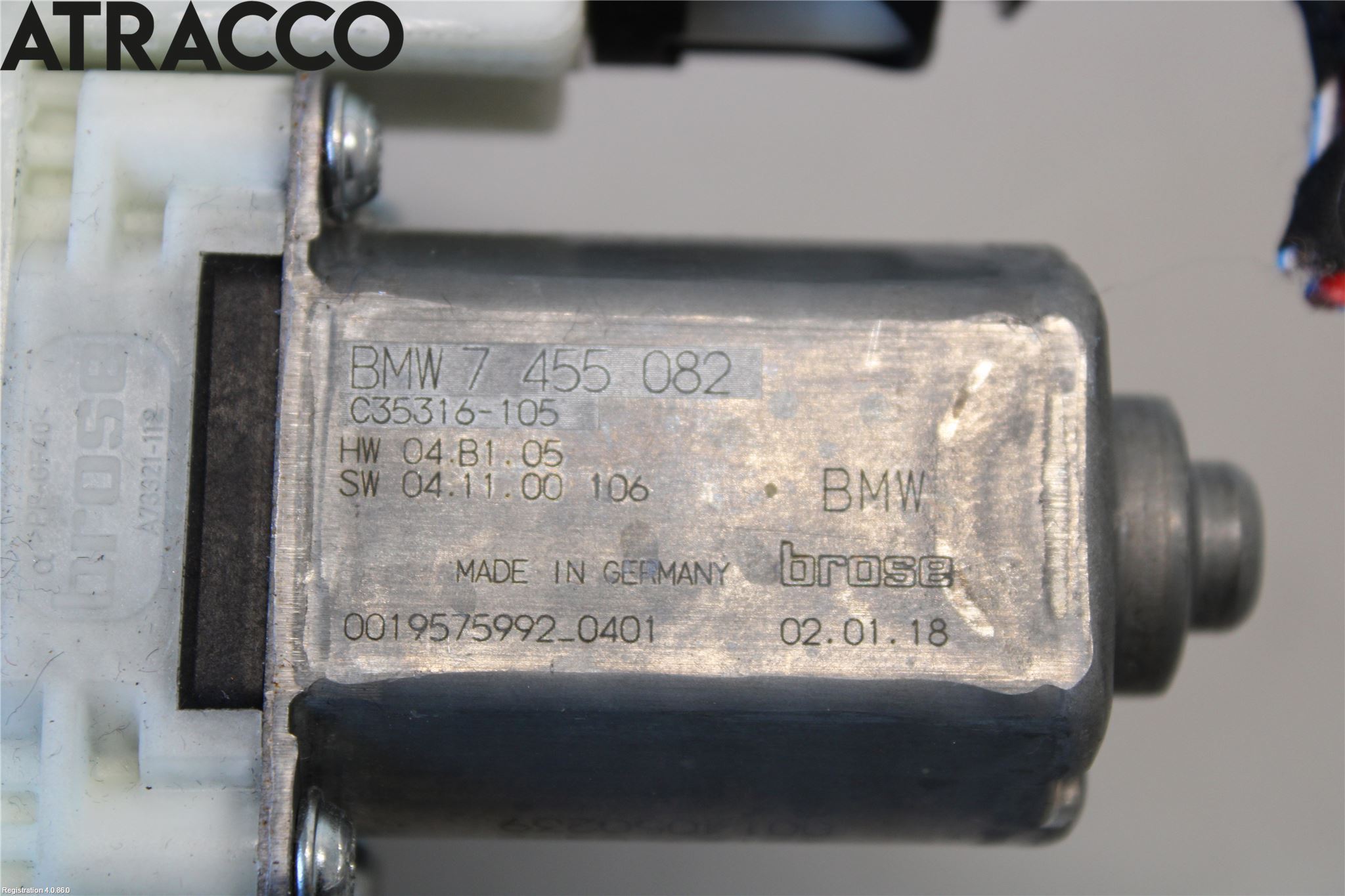 BMW 5 G30/G31/F90 17-23 Vindusheismotor