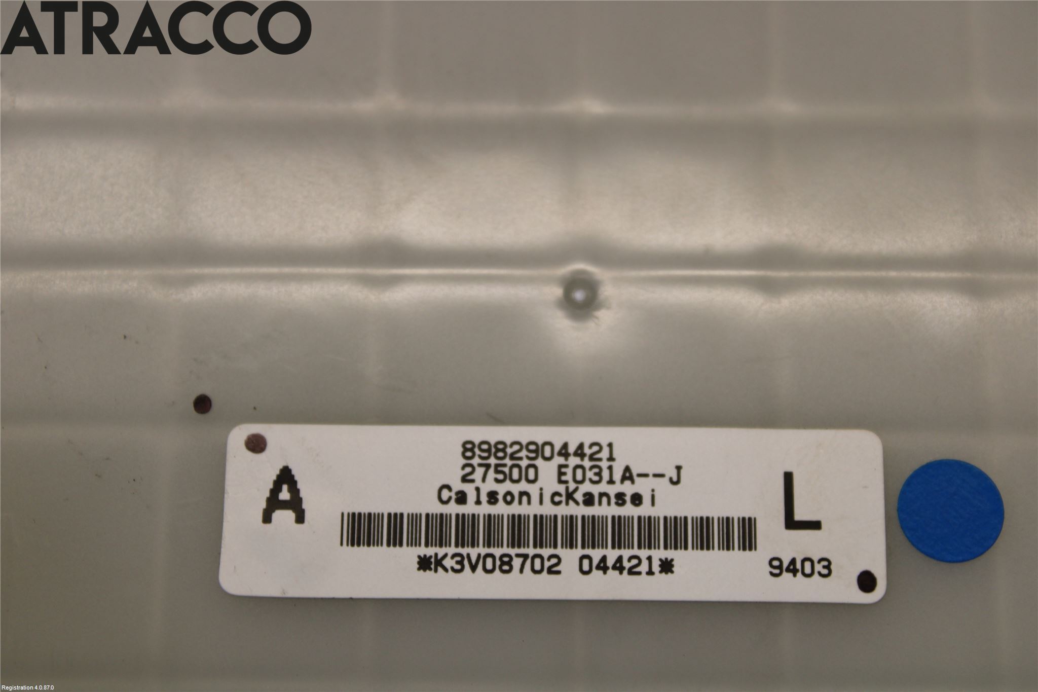 Isuzu D-MAX Varme Ac Betjening-Display